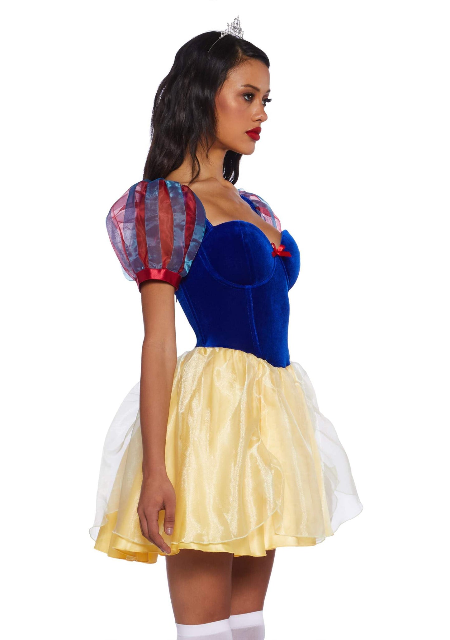 Dolls Kill Fairest Princess Costume - White Snowy Princess Outfit by Trickz N' Treatz - X-Small