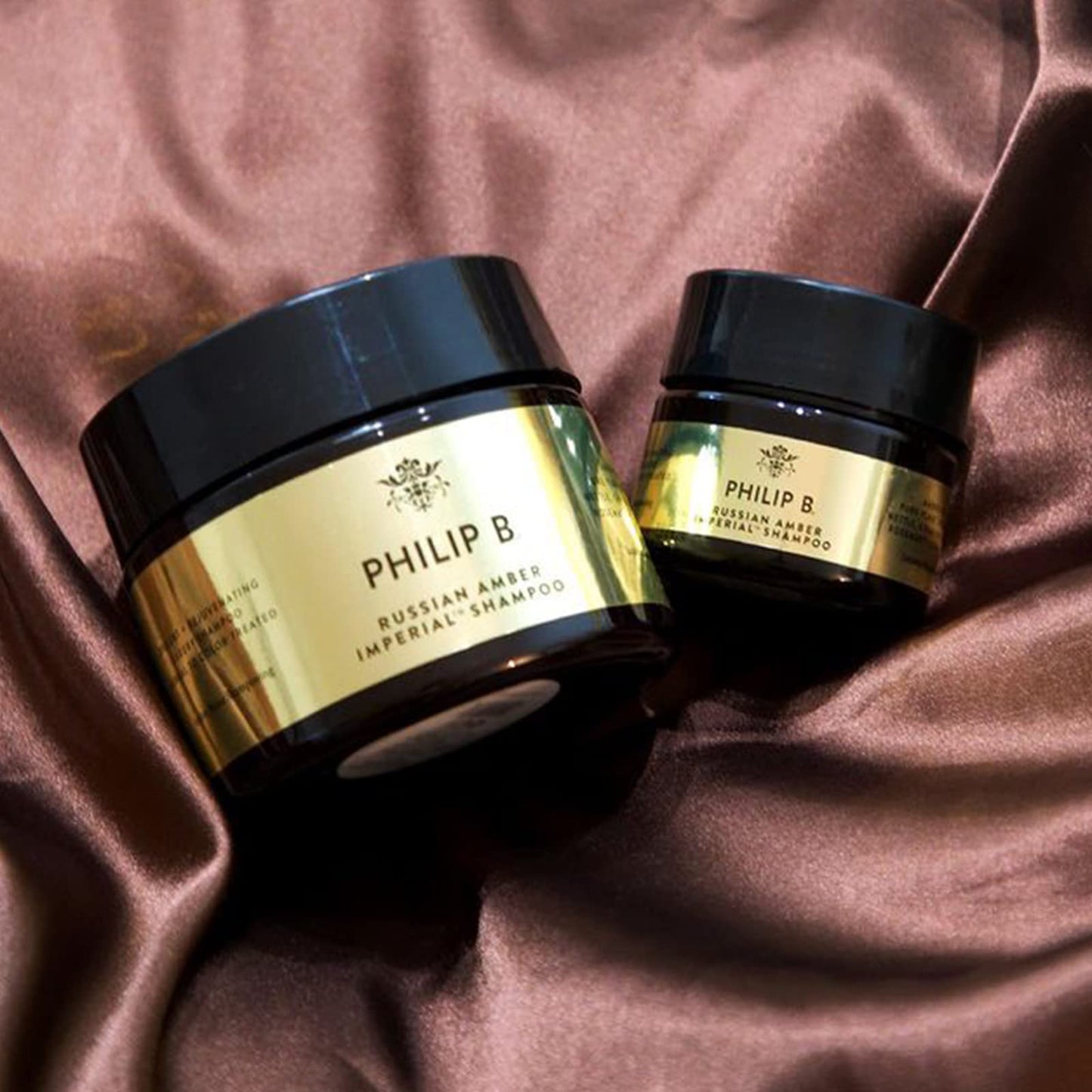 PHILIP B Russian Amber Imperial Shampoo, 3 oz (89 ml) | Restorative, Color-protective, Weightless Hydration