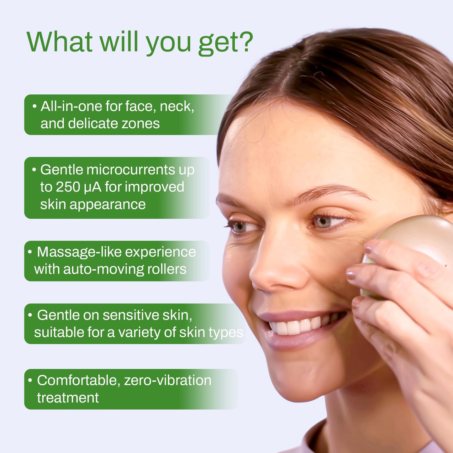 Microcurrent Facial Device, Face Massager, Facial Massager for Face and Neck, Face Massager Tool, Advanced Micro Current Facial Devices, Facial Massager for Face and Neck, Neck and Face Massager