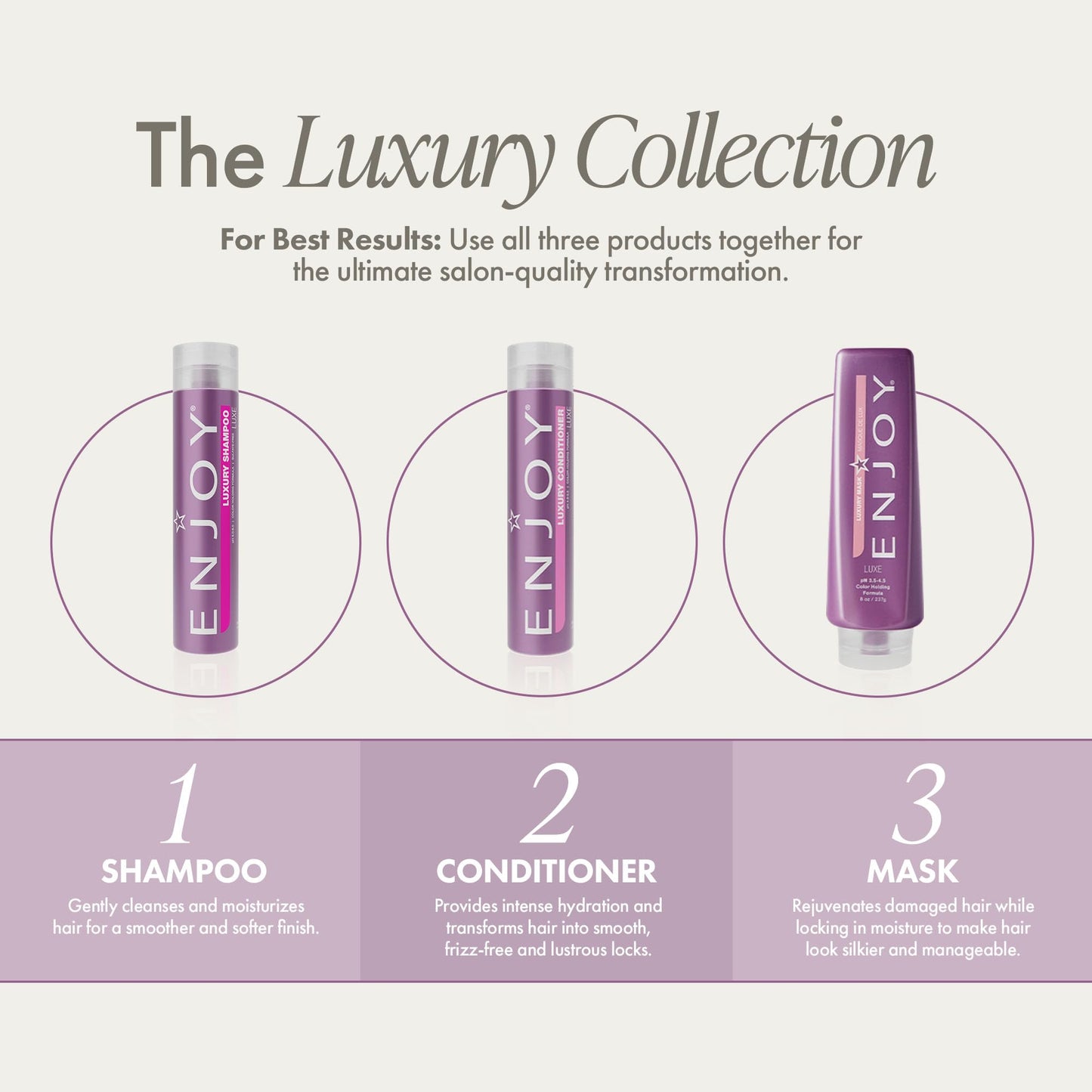 Enjoy Luxury Conditioner, 10 Ounce