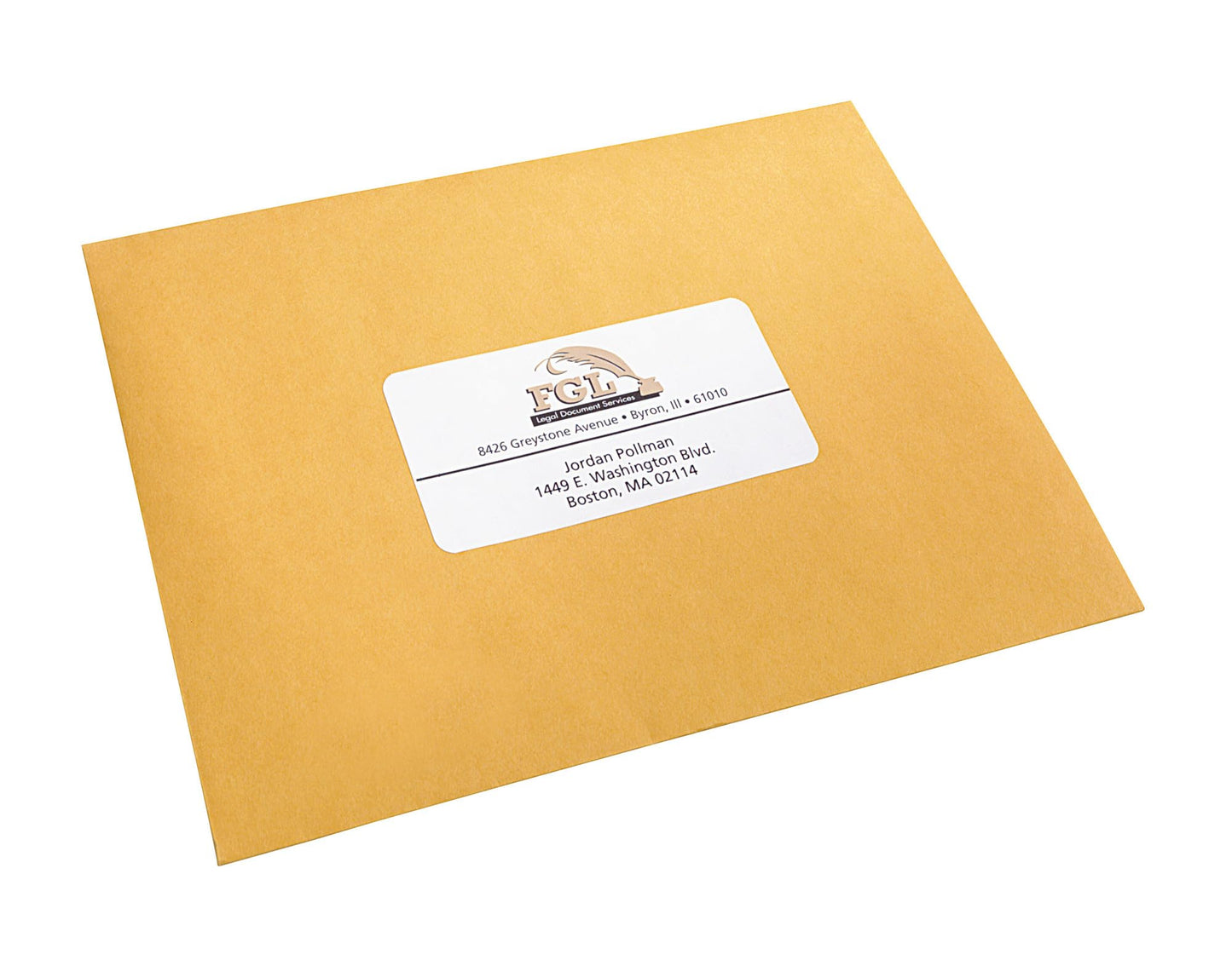 PRES-a-ply Laser Label, 2 x 4 Inches, White, Box of 2500 (30609)