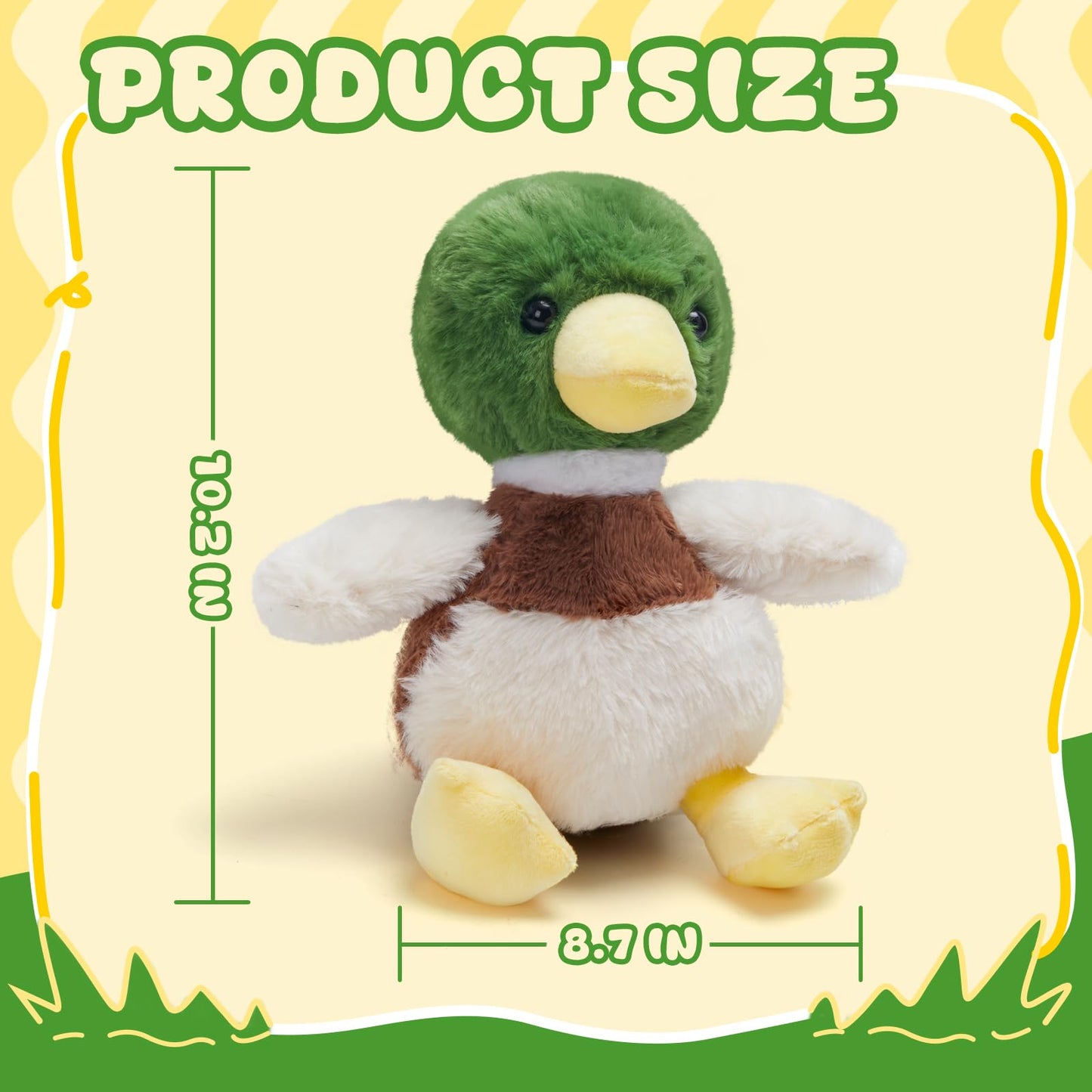 SpecialYou Microwavable & Weighted Mallard Duck Plush