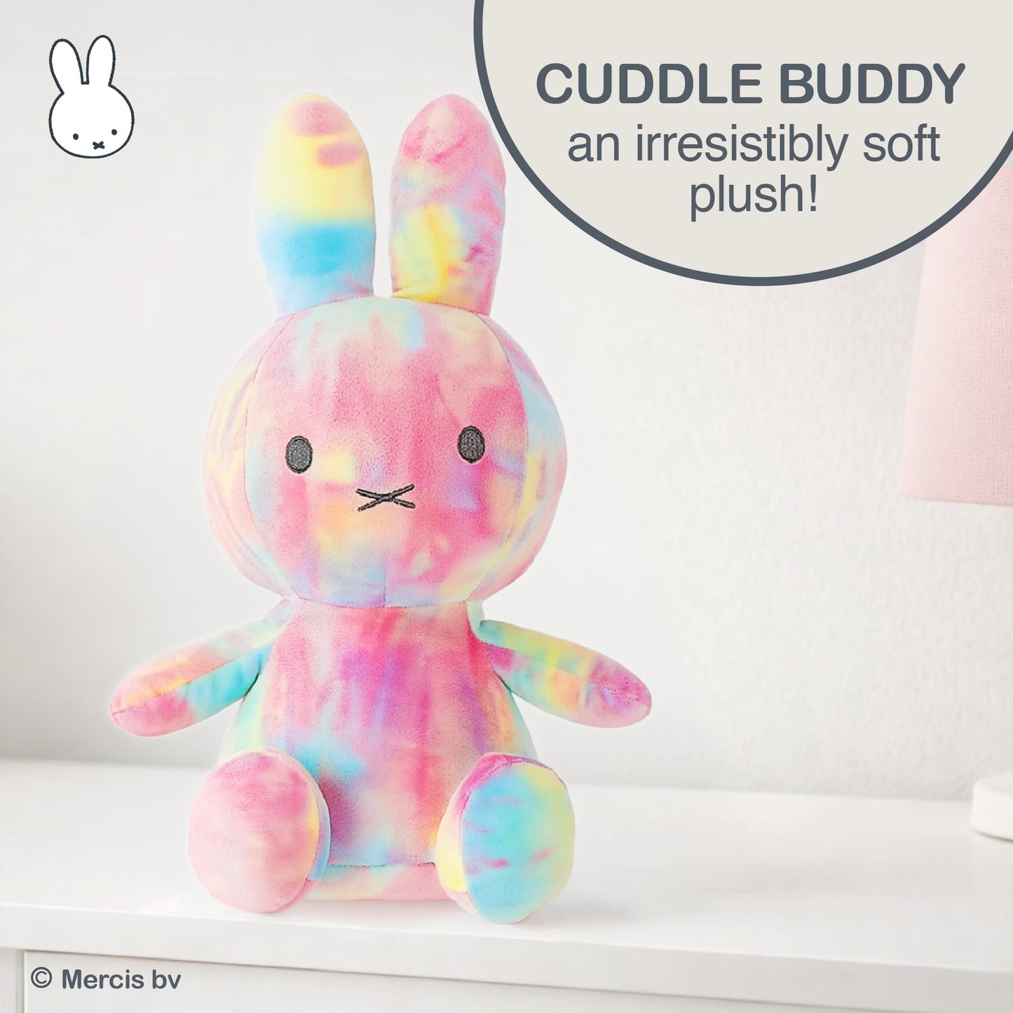 Miffy 14" Tie Dye Plush