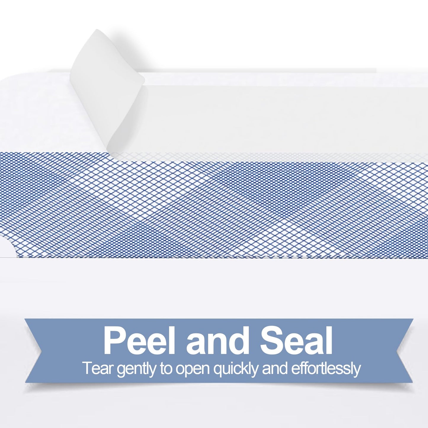 750#10 Security Envelopes, PANDRI Self Seal Windowless Envelopes, Security Tint Pattern for Secure Business Mailing, Invoices and Statements, Size 4-1/8 x 9-1/2 Inch - 24 LB