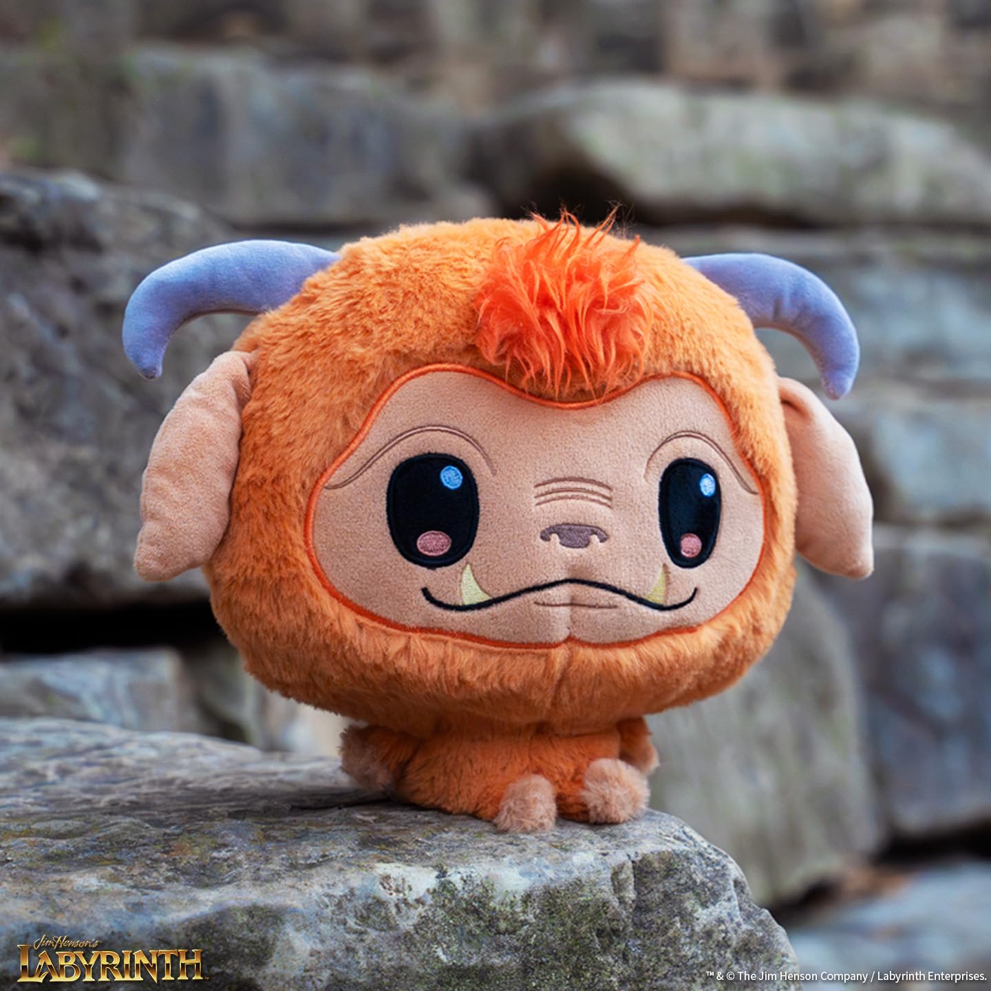 TeeTurtle 8" Cloudheads Ludo Plushie - Jim Henson's Labyrinth - Cute Kawaii Soft Stuffed Animals