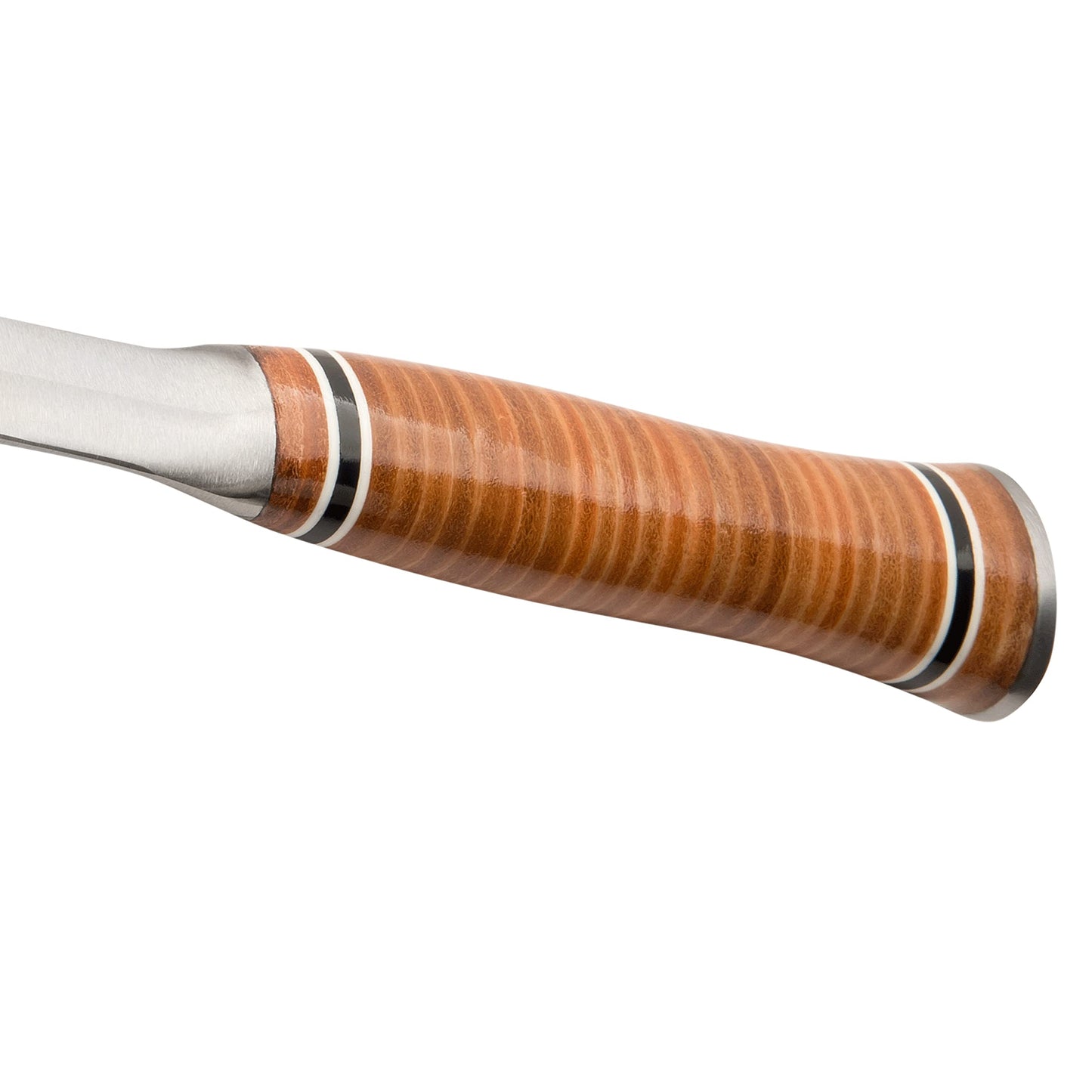 ESTWING Rock Pick - 13 oz Geology Hammer with Milled Face & Genuine Leather Grip - E13PM, Brown