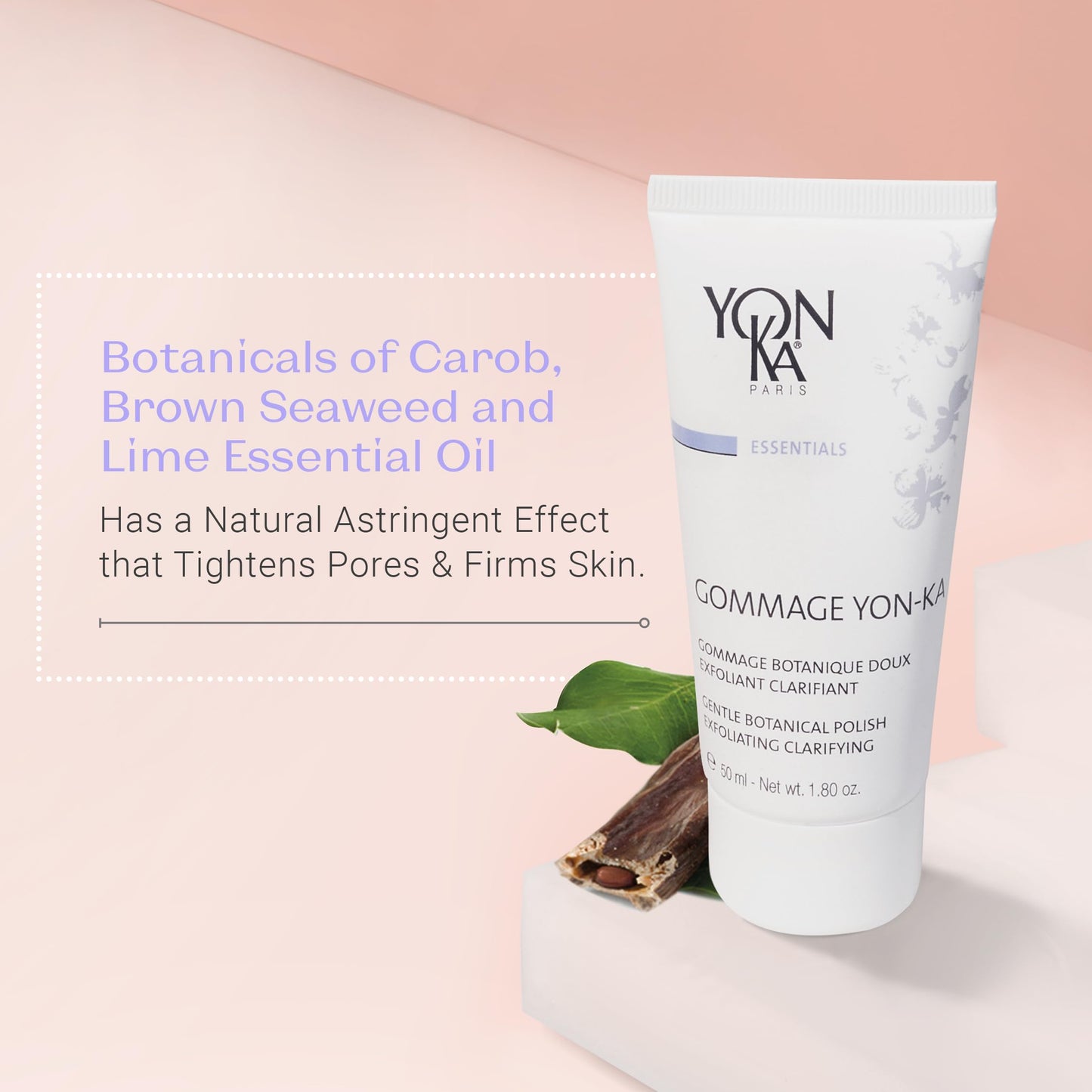 Yon-Ka Gommage Yon-Ka Peeling Gel (50ml) Gentle Facial Exfoliator to Brighten and Balance, Help Tighten Pores and Reduce the Look of Redness, Paraben-Free