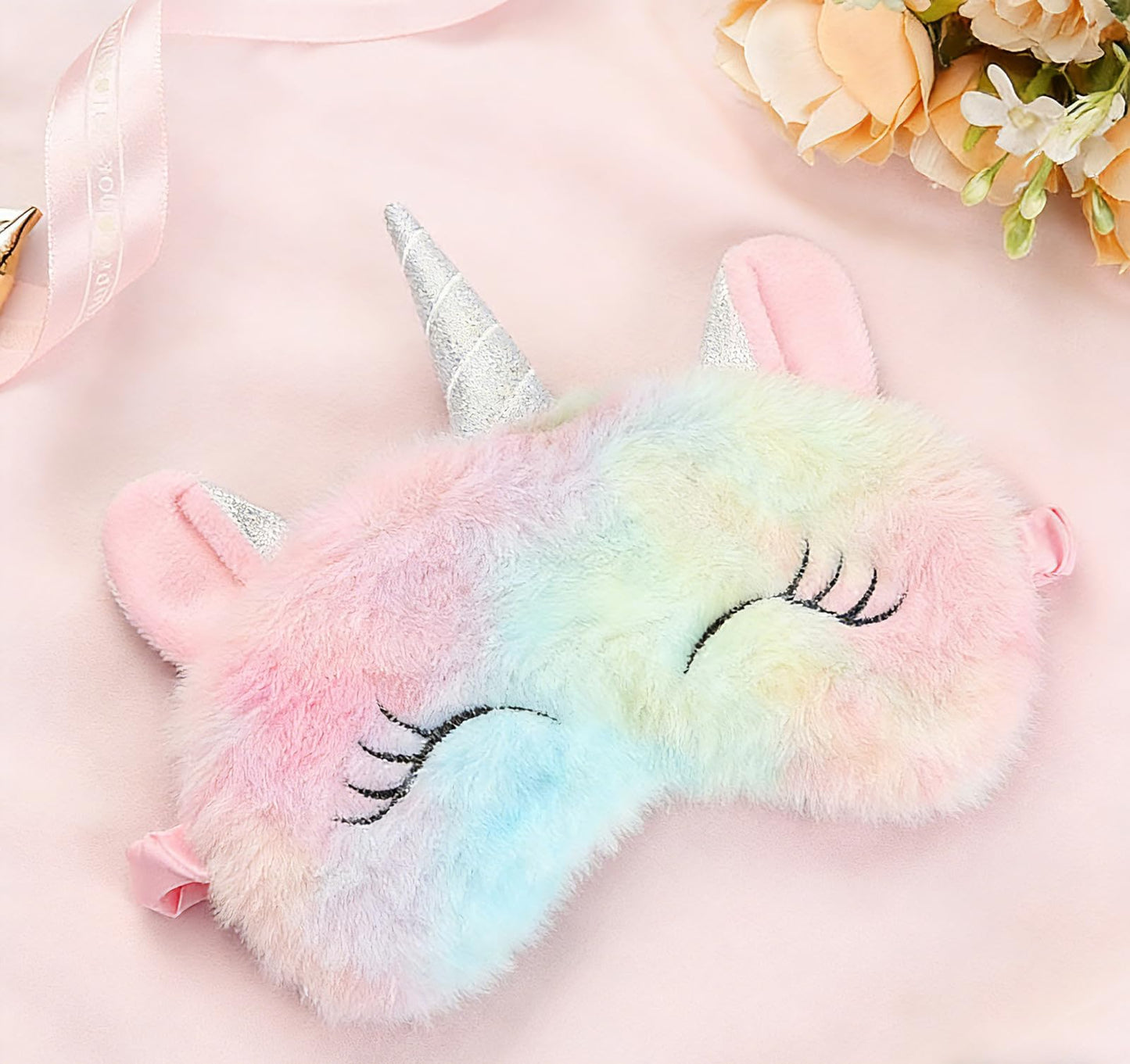 Runeaoys Easter Basket Essentials Stuffers for Girls Unicorn Toys Valentine Birthday Gifts with Prefilled Easter Eggs Stickers Glow in The Dark Blanket Bracelet Diamond Art Water Bottle Card Eye Mask