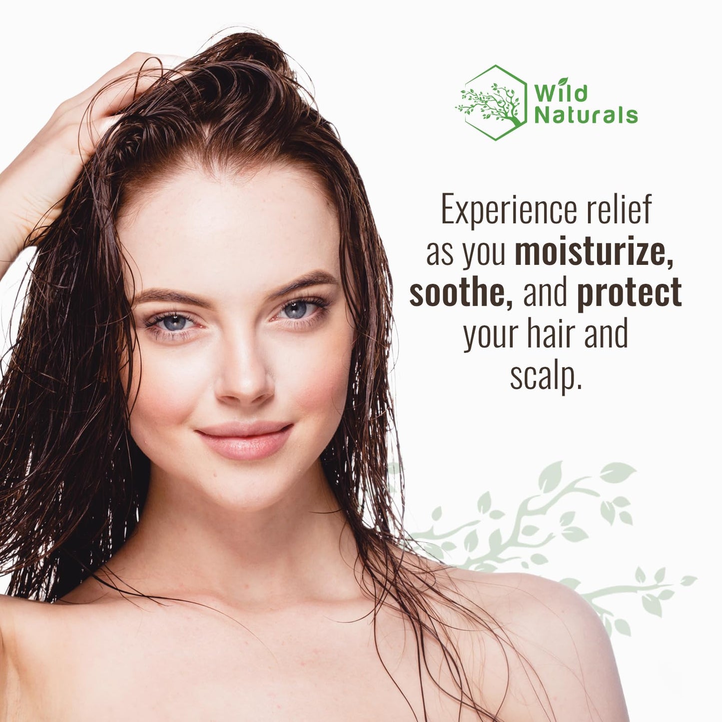 Eczema & Psoriasis Treatment Shampoo - Anti-Dandruff, Scalp Relief for Dry & Itchy Skin - Hypoallergenic, Paraben & Fragrance-Free for Sensitive Scalp