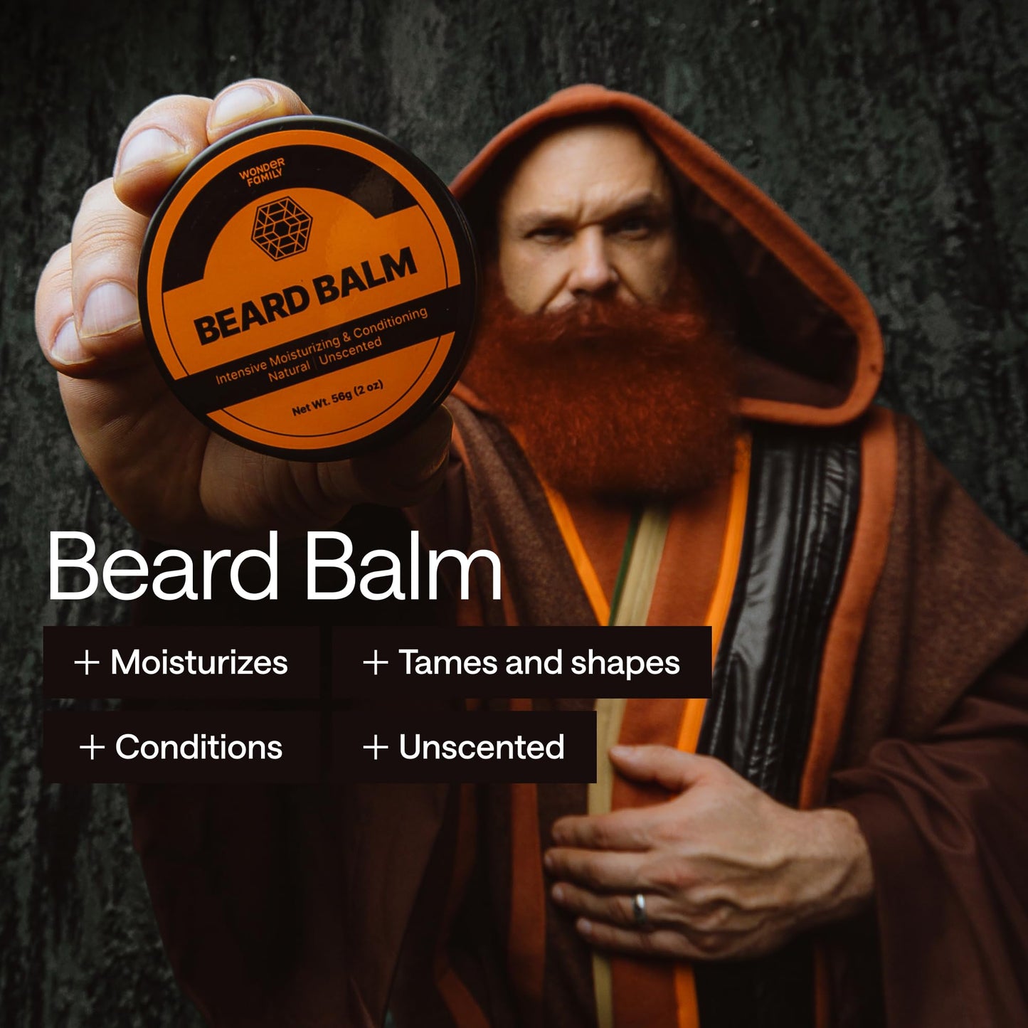 5-in-1 Beard Kit for Men Grooming and Care – Contains Beard Oil, Balm, Derma Roller, Cleansing Spray and Comb – Mustache Grooming Kit – Anniversary & Birthday Gifts for Men – Beard Care Kit