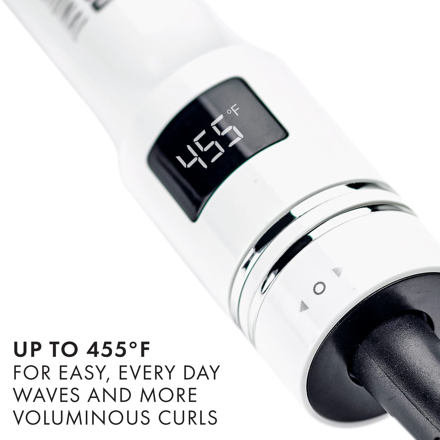 HOT TOOLS Pro Artist White Gold Digital Curling Iron, 1 inch