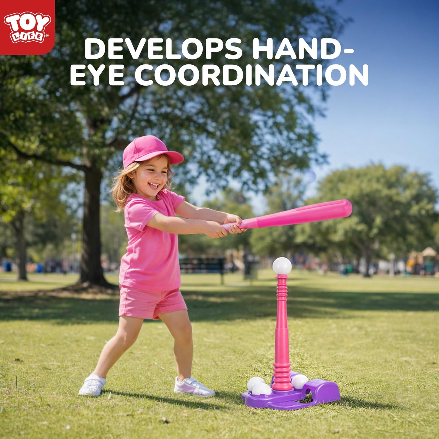 TOY Life - baseball ball set for kids 3-5 t for kids, tee ball set for kids ages 5-8 tball for kids 3-5 tball for kids 1-3 outdoor toys