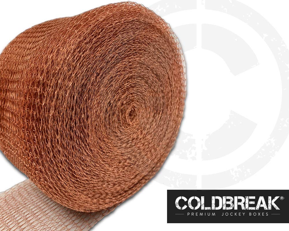 Coldbreak MESH100 Mesh, 5" x 100', Pure 100% Copper, USA Made