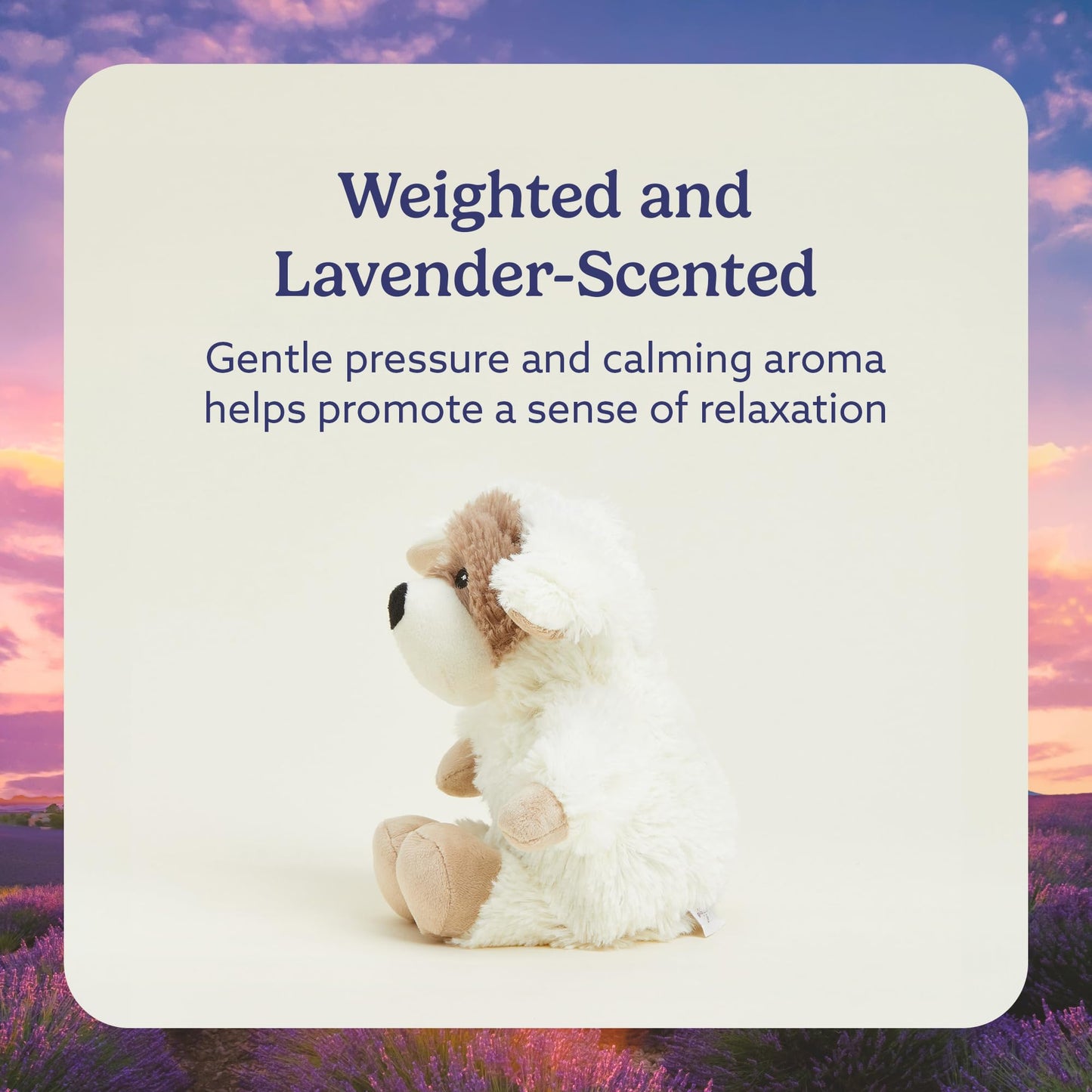Intelex, Warmies Cozy Therapy Plush - Puppy
