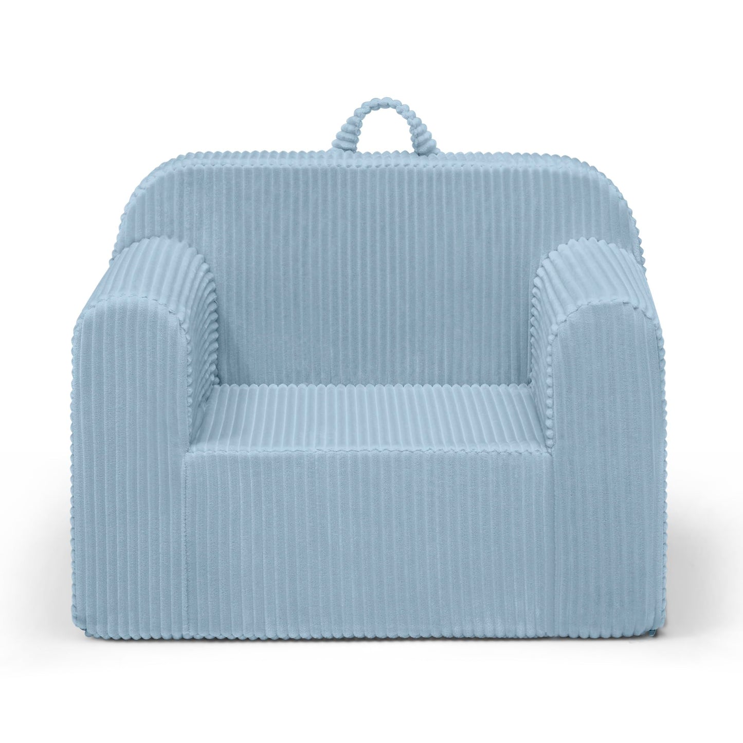 Delta Children Cozee Corduroy Foam Chair, Blue