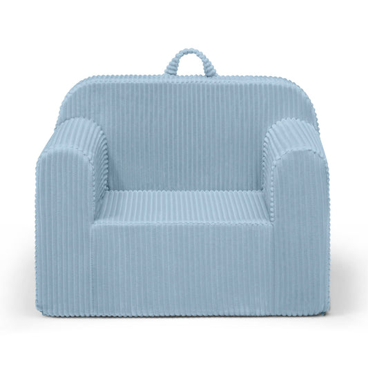 Delta Children Cozee Corduroy Foam Chair, Blue