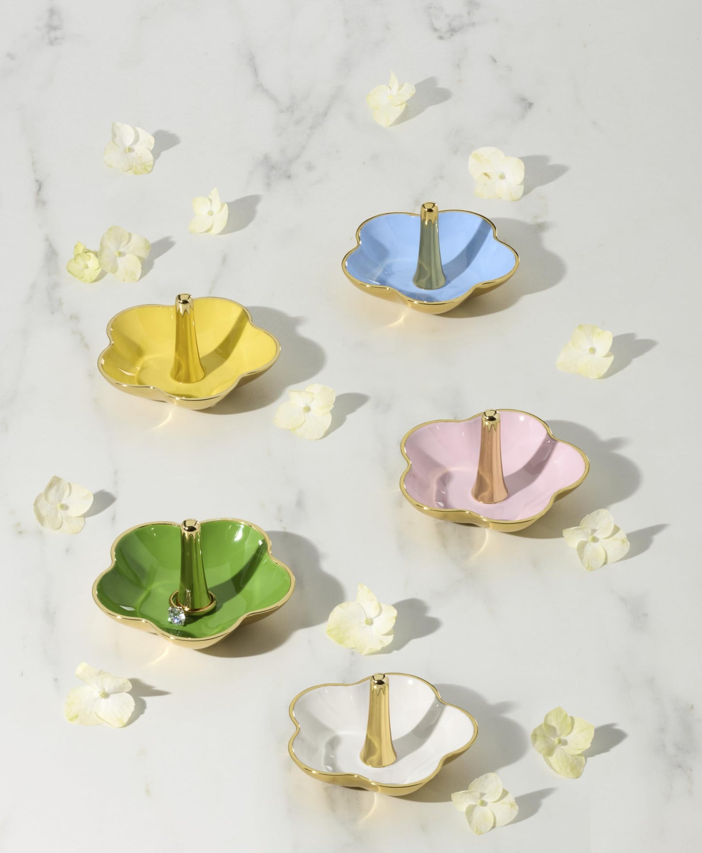 kate spade new york Make It Pop Metal Ring Dish, Blue