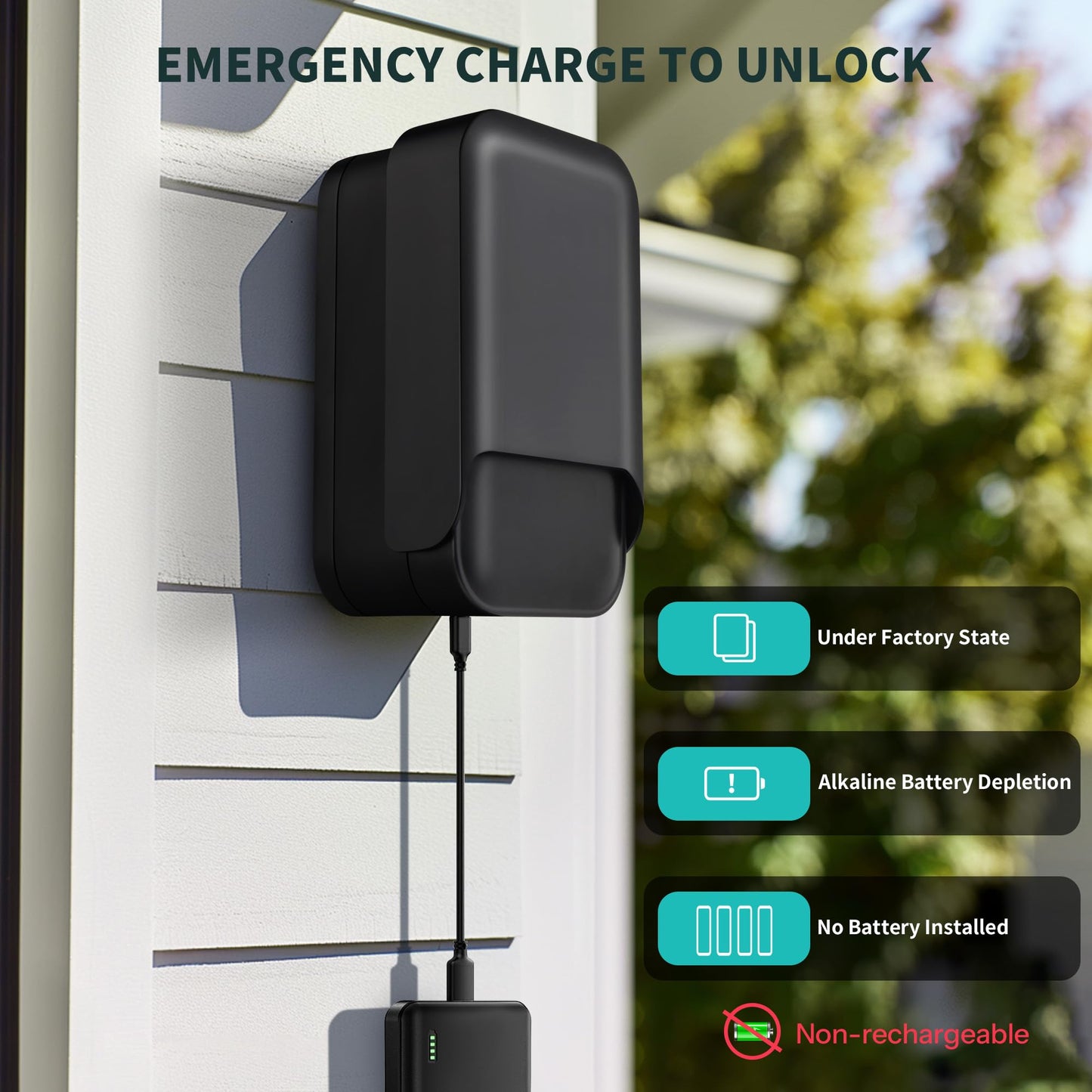 Moquin Smart Lock Box for House Keys, Fingerprint Lockbox Bluetooth Key Box with 5 Unlock Ways Fingerprint, App Control, Access Card, Passcodes, Manual Key for Airbnb & Home & Office & Garage