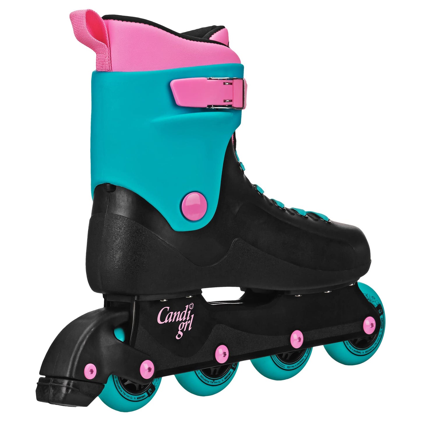 Roller Derby Elite Candi GRL South Beach Molded Inline Skates Rocki Pop Size M06/W08