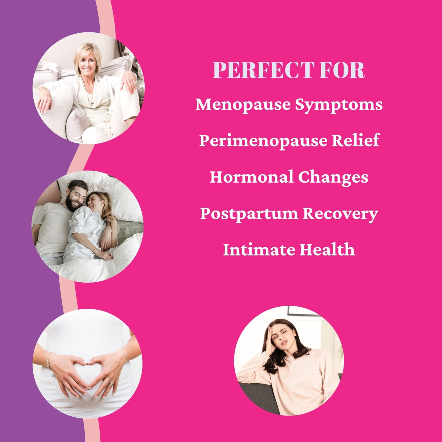 V-HEALTH Vaginal Regenerative Serum - Natural Relief for Postpartum & Menopause Symptoms - Restores Vaginal Health & Supports Urinary Function (6 applicators of 4ml)