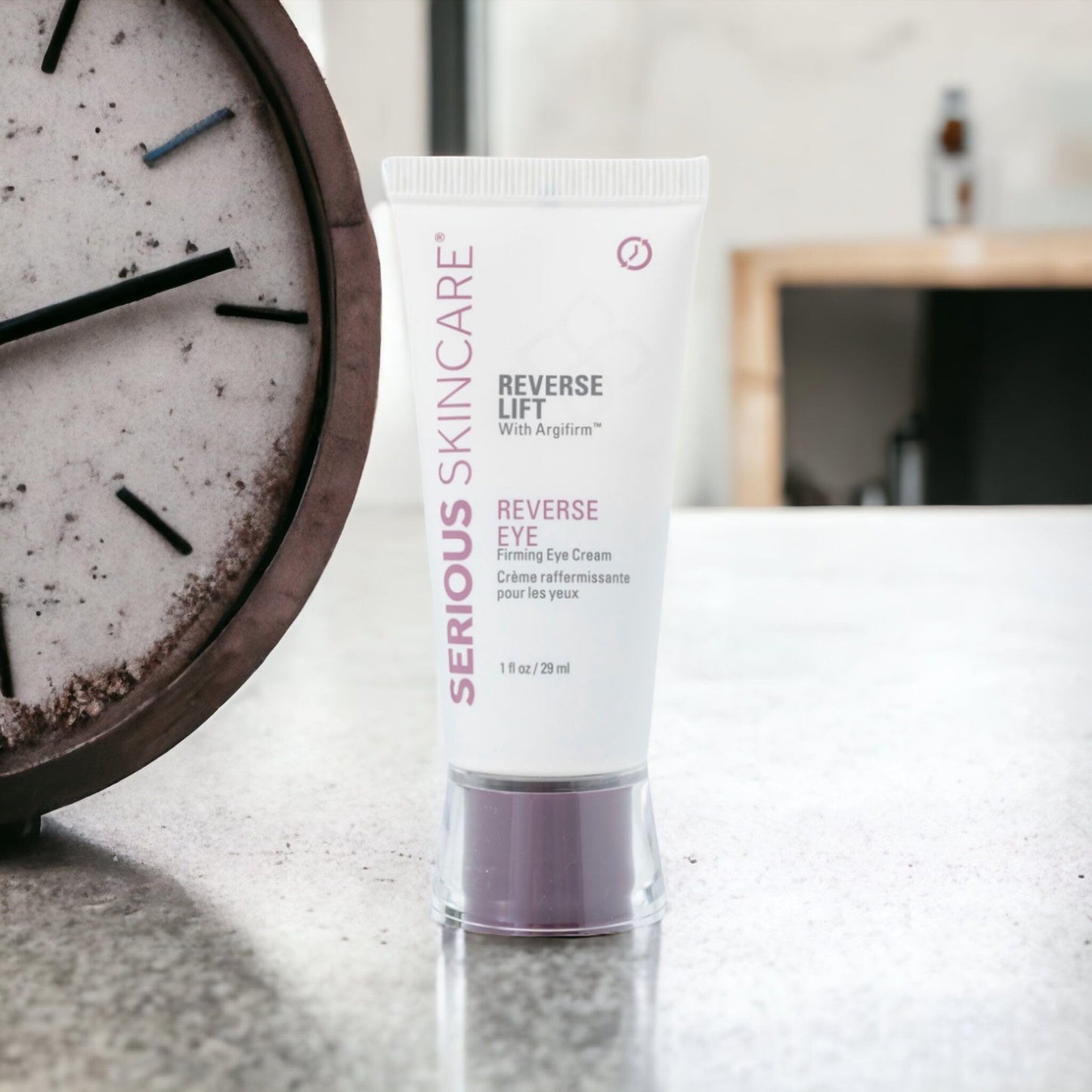Serious Skincare - Reverse Lift Eye Cream Moisturizer with Peptides - Skin Firming Wrinkle Formula - Temporarily Lift & Firm Eye Lids and Eye Area – Women, Men - 1 Fl. Oz.