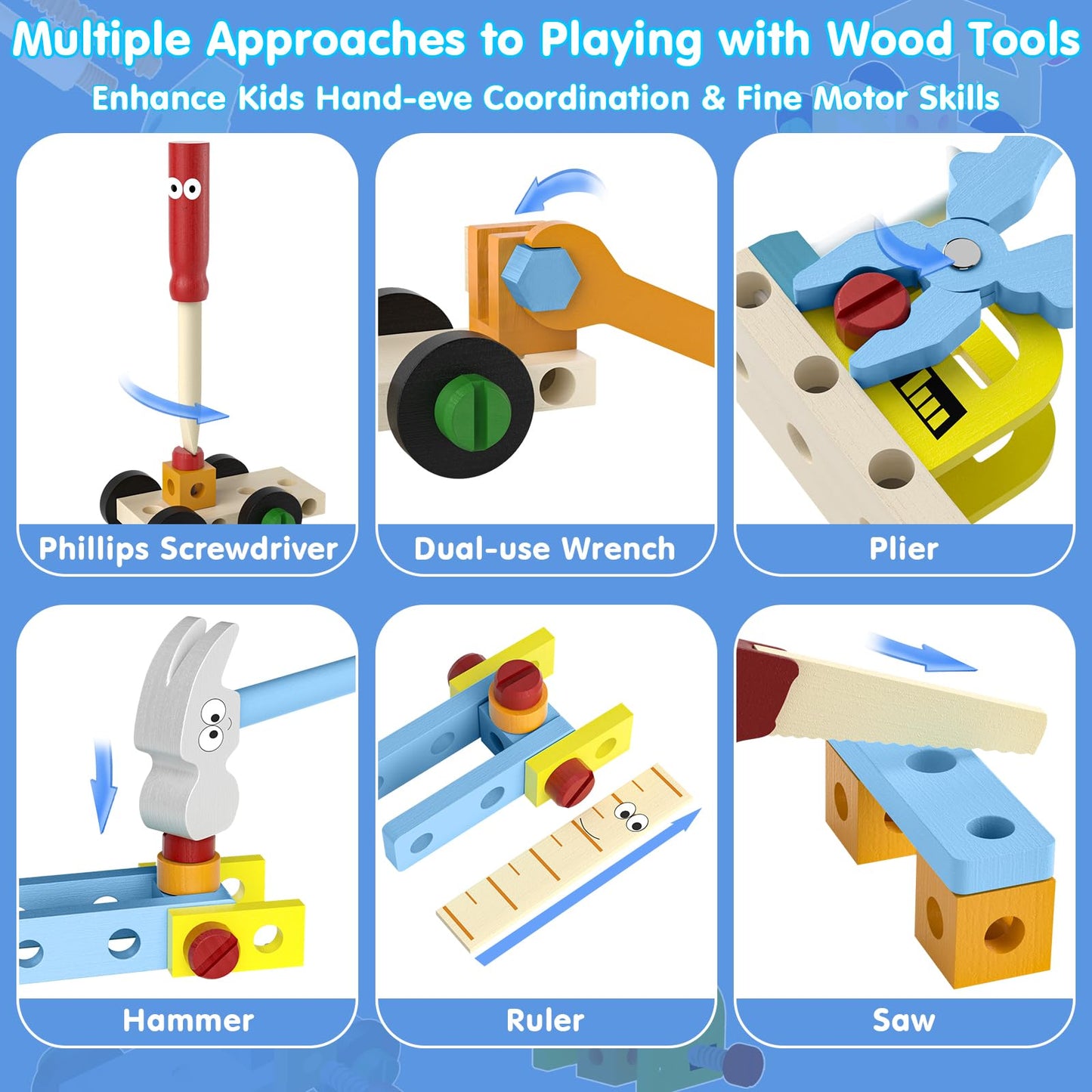 MindPal Kids Tool Set 45 PCS