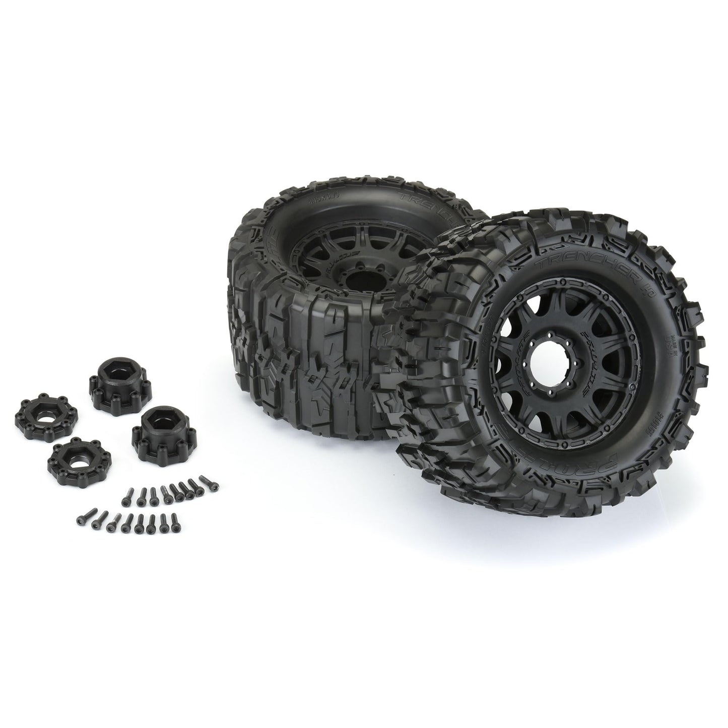 Pro-Line Racing Trencher HP 3.8 Belted MTD Raid 8x32 17mm MT F/R PRO1015510 RC Tire