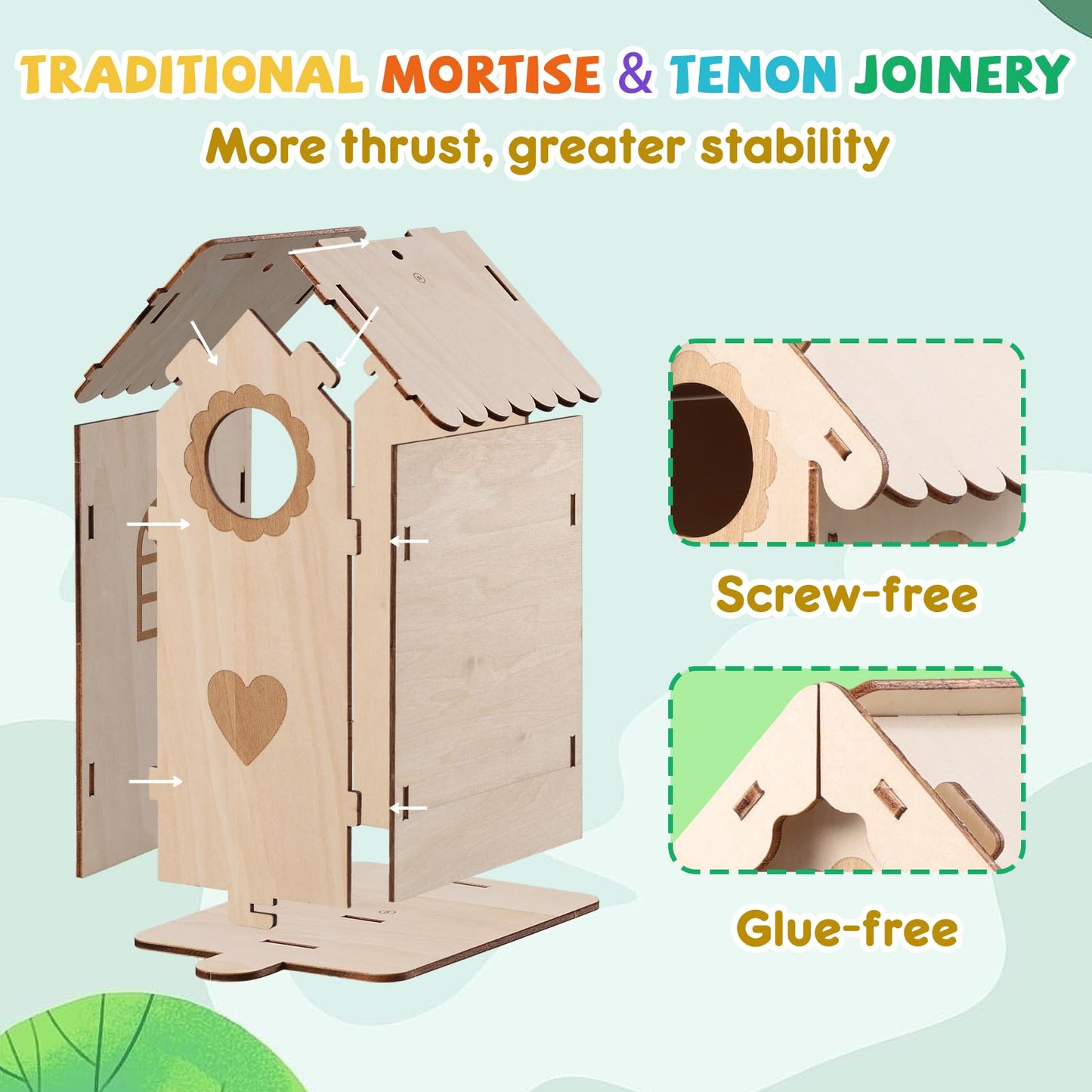 JMMICO 3-in-1 Craft Kits for Kids Age 8-12