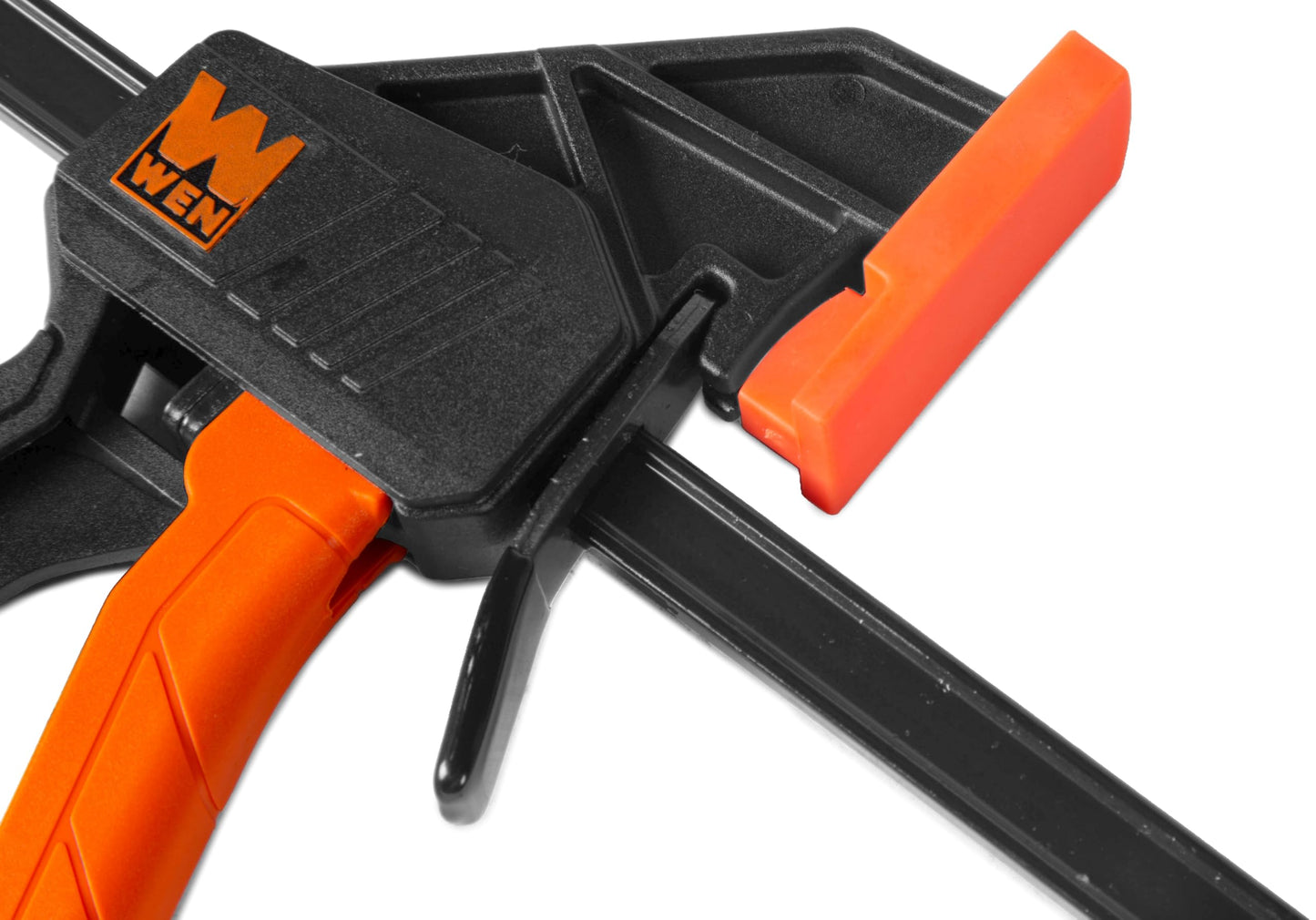 WEN 24-Inch Heavy Duty Steel Bar Clamps and Spreaders with 2.3-Inch Throat, Two Pack (CLR242)