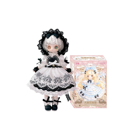 CALEMBOU BJD Blind Box, Vintage Treasures Series 15cm Ball Jointed Doll, Cute Dress Up Doll with Joints, Collection Action Figure Toys, Gift for Girls Boys