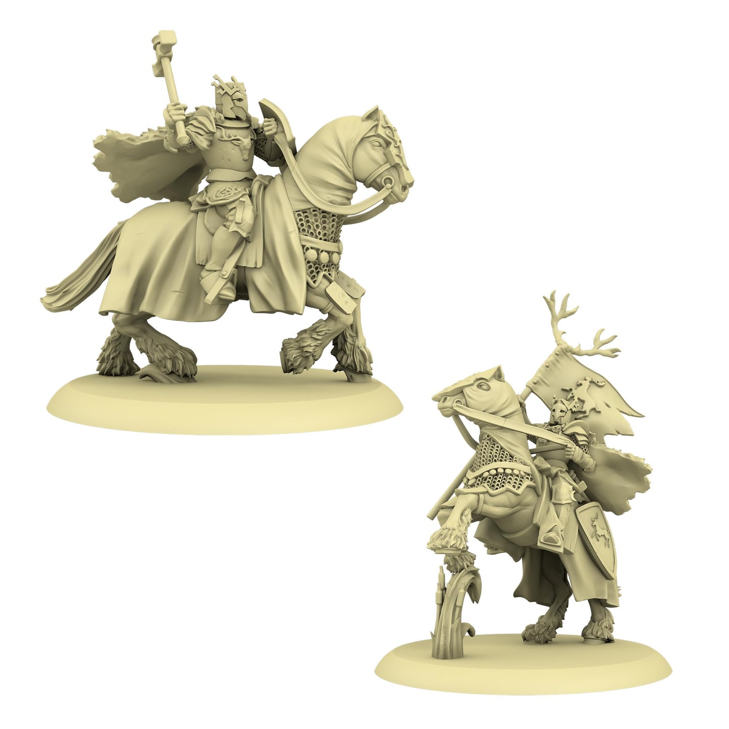 CMON A Song of Ice and Fire Tabletop Miniatures Game Champions of The Stag Unit Box (Multilingual Edition) - Strategy Game for Adults, Ages 14+, 2+ Players, 45-60 Minute Playtime, Made by CMON