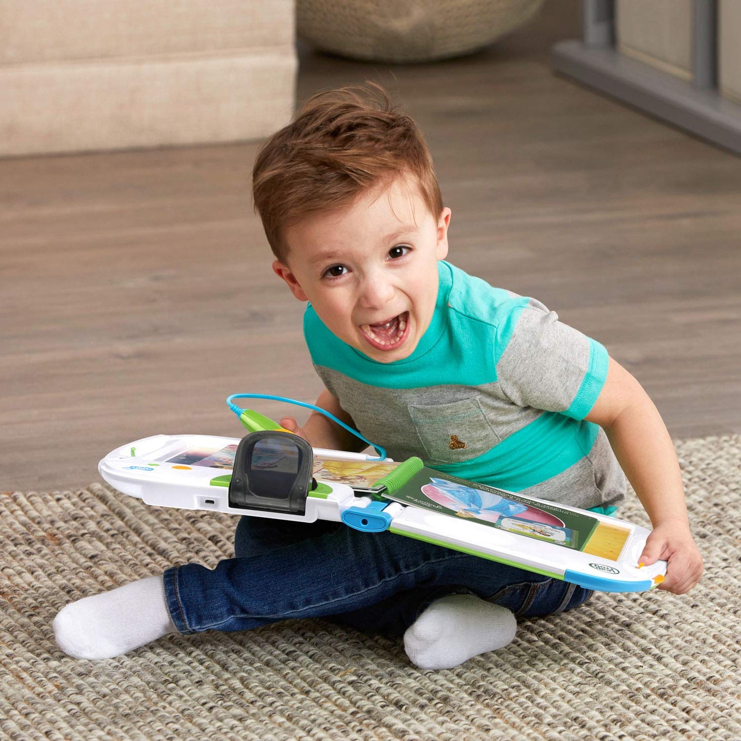 LeapFrog LeapStart 3D Interactive Learning System - Green (English Version)