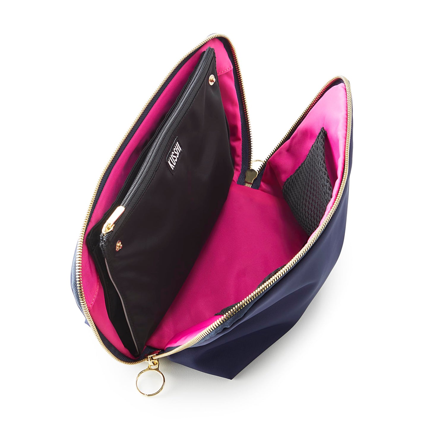 KUSSHI Washable Travel Snap in Brush Organizer