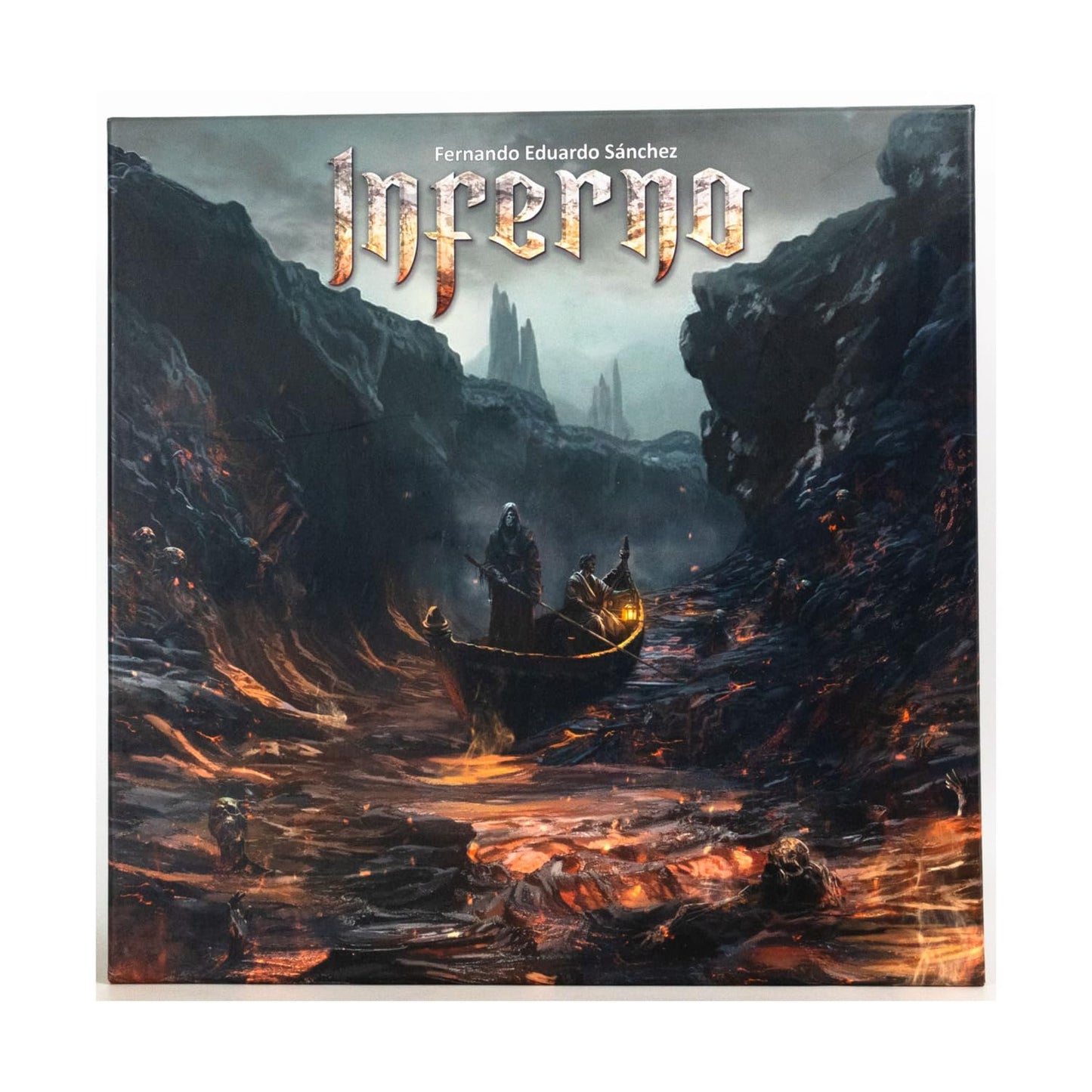 Grand Gamers Guild, Inferno - Worker Placement Strategy Game, for 1 to 4 Players, Ages 14+