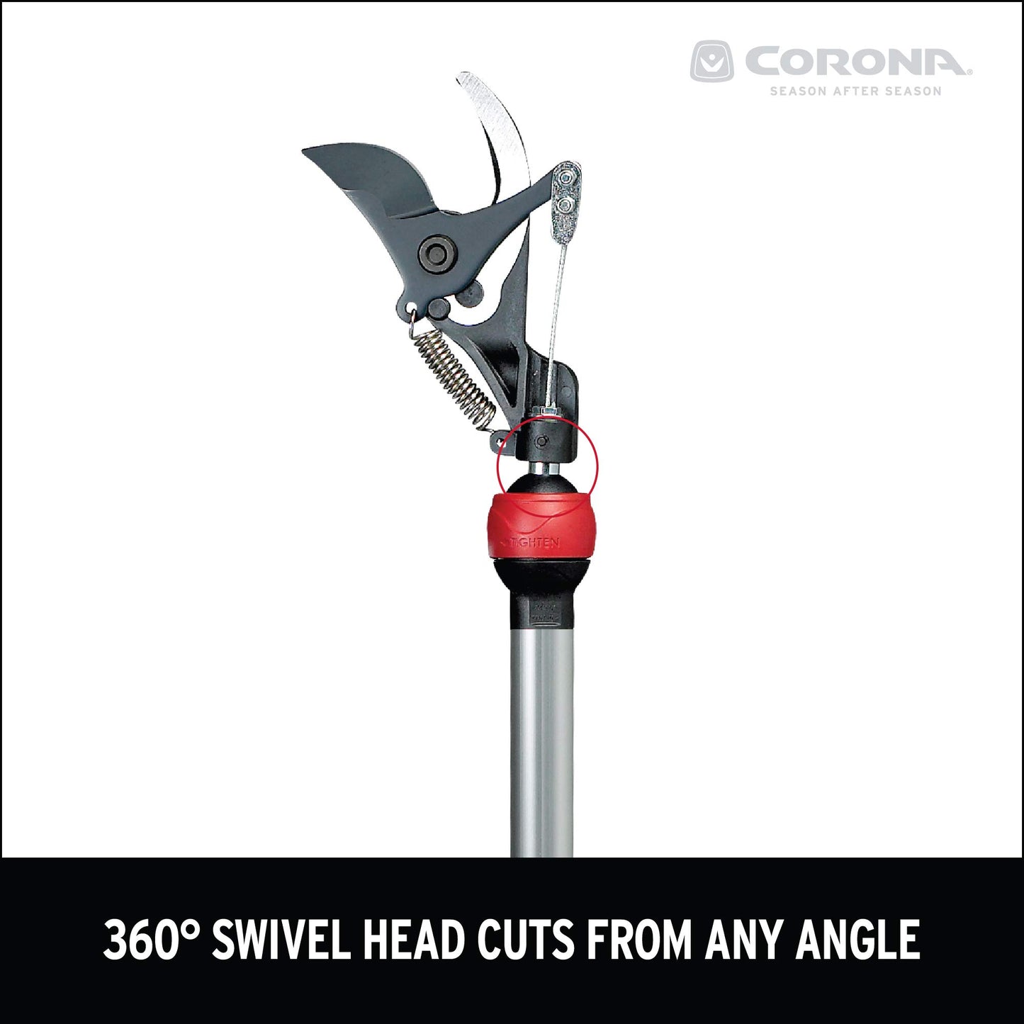 Corona TP 3206 SwivelCUT Long Reach Pruner - 1¼ Inch