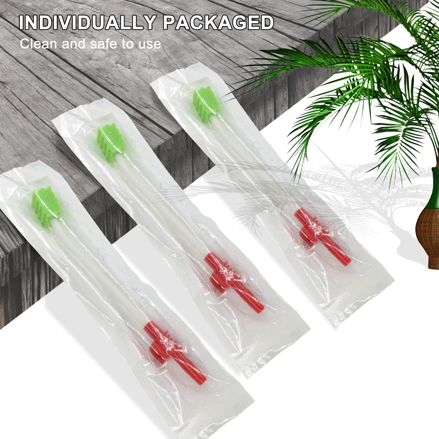 Wellgler's Oral Care Single Use Suction Swab (50pcs)