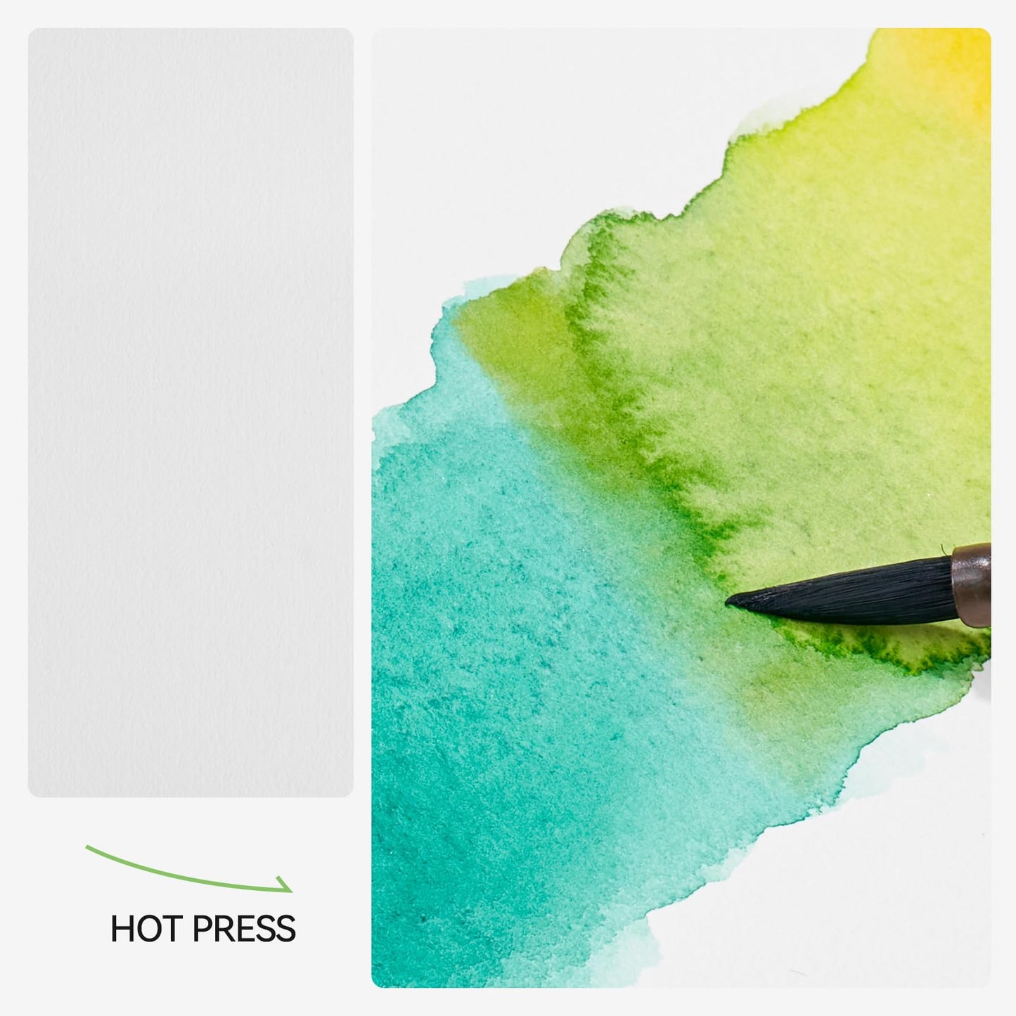 Lightwish Watercolor Sketchbook,300gsm/140lb 100% Cotton Hot Press Watercolor Journal, Acid Free Watercolor Paper for Artists,Adults,Students,20 Sheets,Paper 5.5 * 8.2 Inches