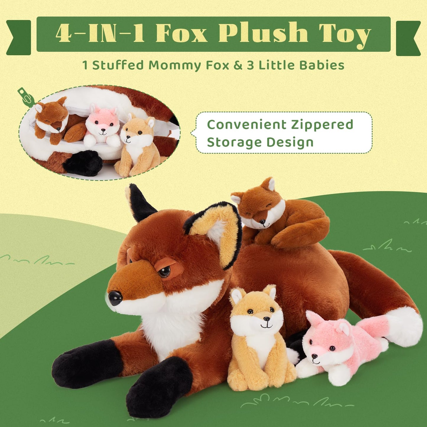 BENINY Fox Stuffed Animals