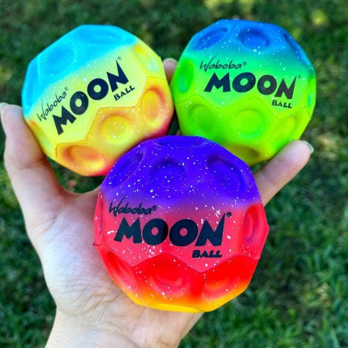 Waboba Moon Ball - Gradient (Three Pack) (Colors May Vary)