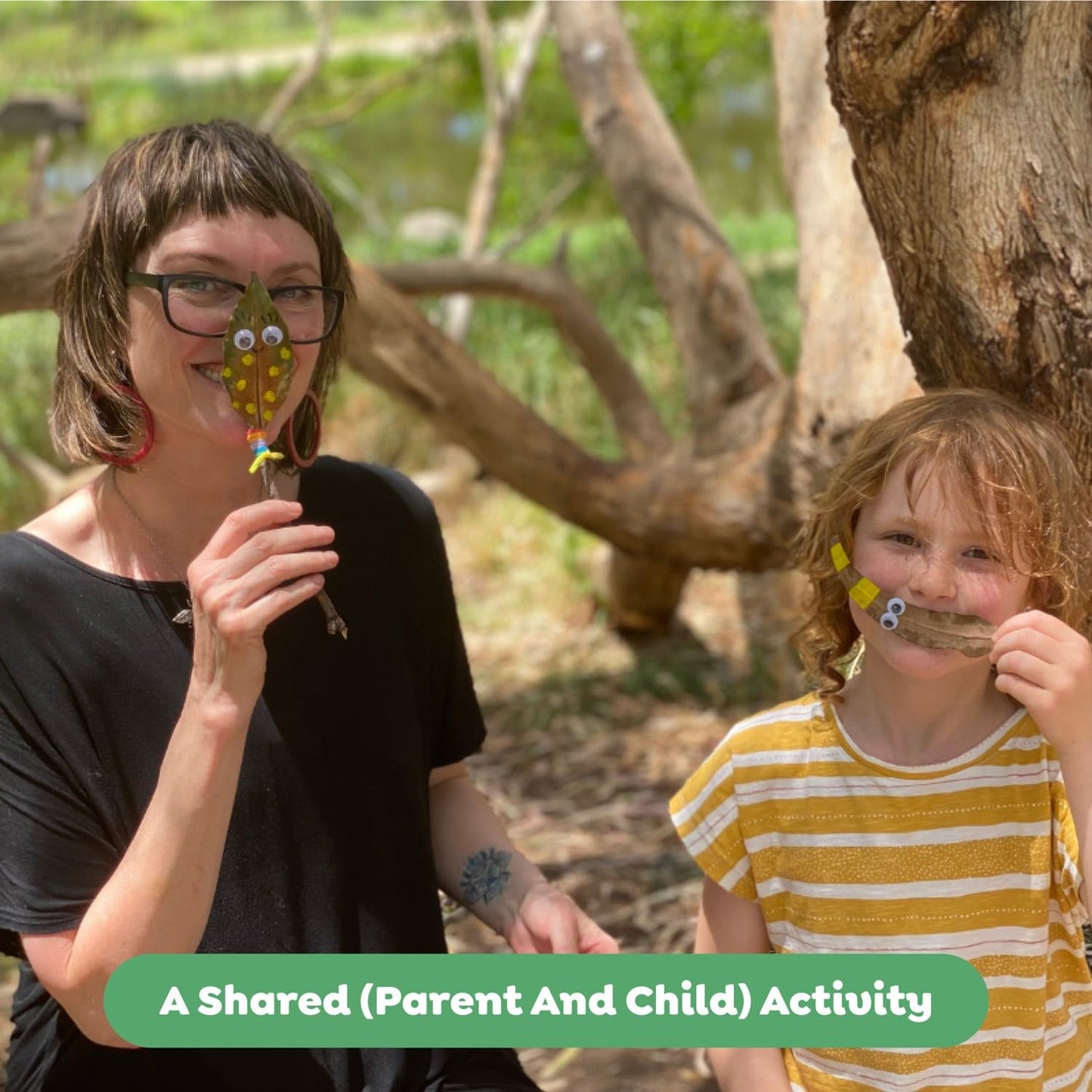 Tiger Tribe: Nature Art Set - Turn Natural Found Treasures Into Art Projects, Kids Ages 3+ with Parent, Ages 7+ Independent Craft Time, Activity Set