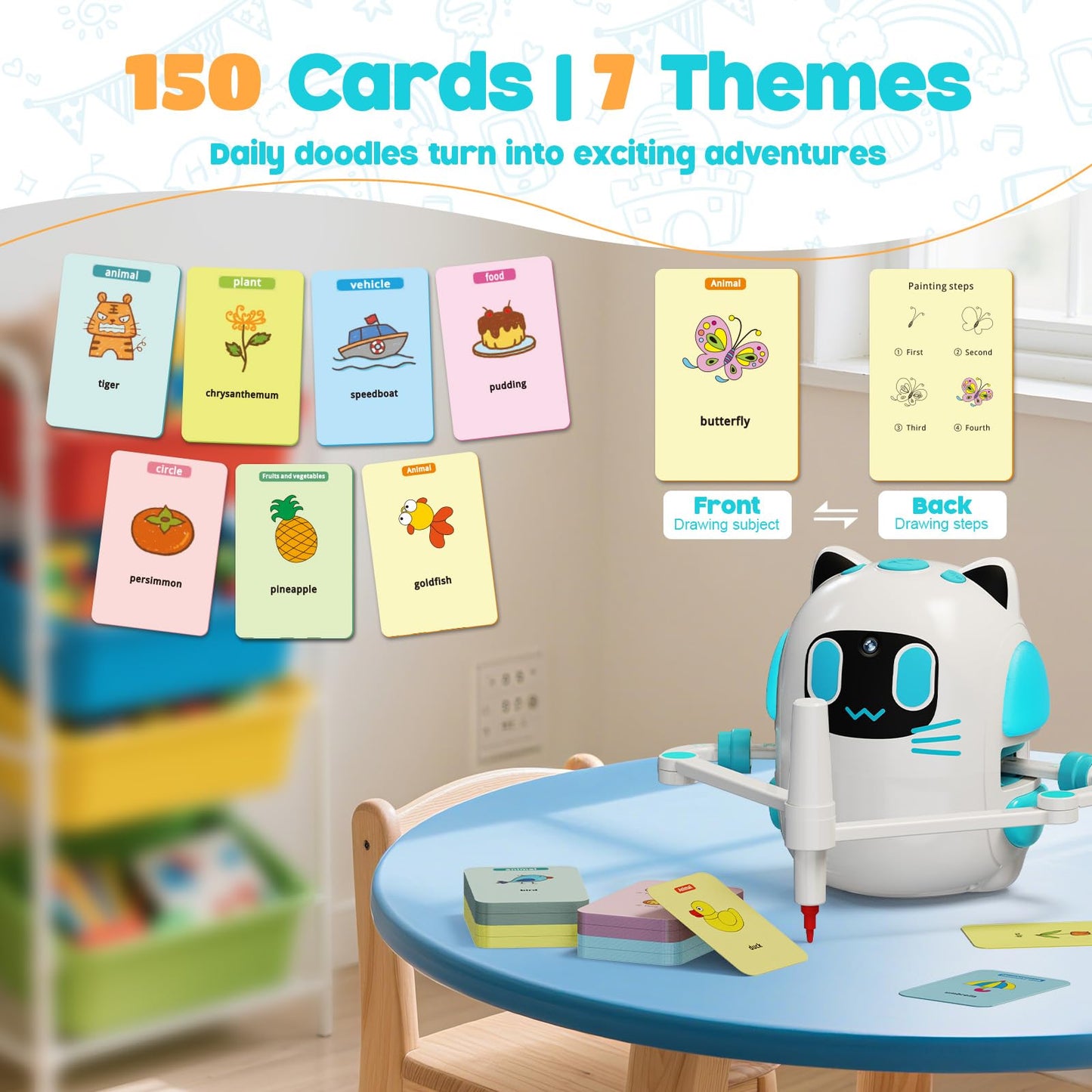 CozyBomB™ Smart Drawing Robot for Kids