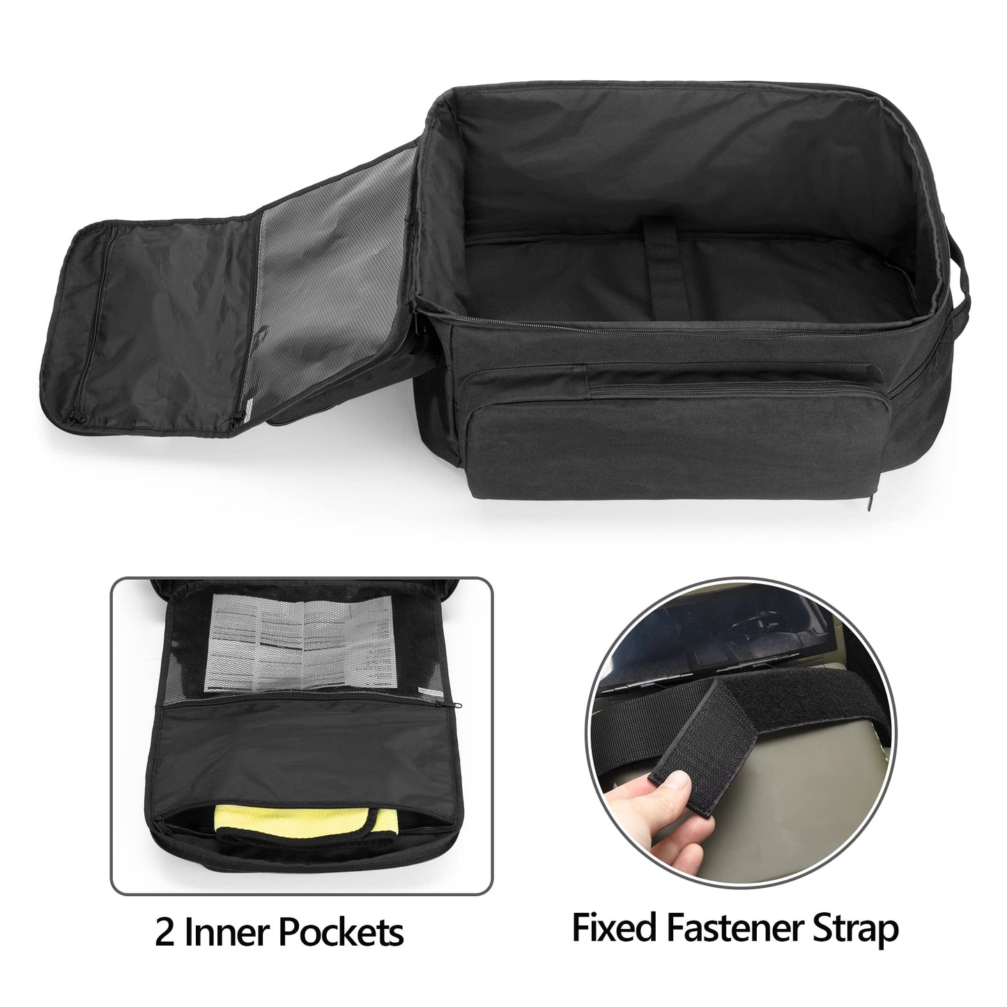 GOBUROS RC Backpack for 1/10 Car, RC Storage Bag with Multi Pockets for Tools and Other Accessories, Easy Carrying with Adjustable Shoulder Strap (Patent Design)