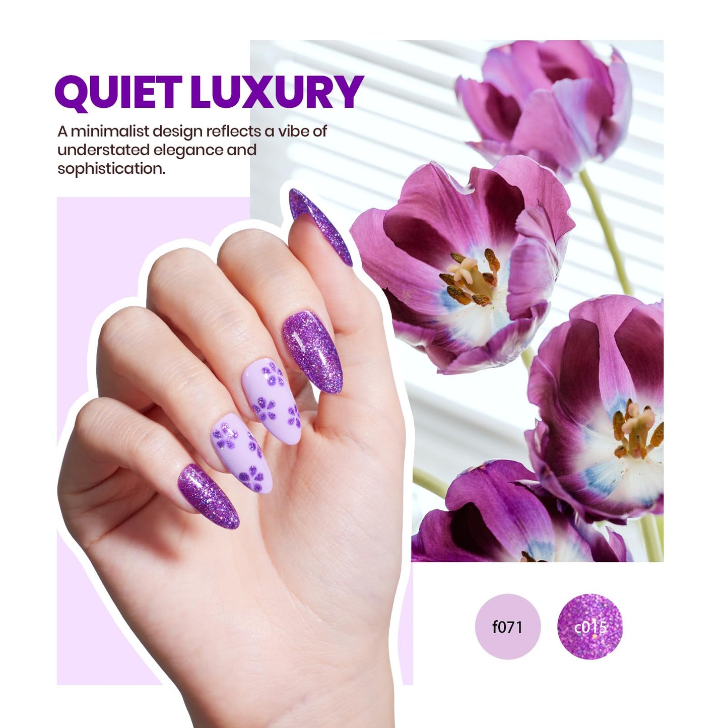 Beetles Spring Gel Nail Polish Kit with Uv Light, 75PCS 45 Colors Gel Polish Starter Kit with Base Top Coat, Exquisite Femininity Burgundy Red Green Nude Gel Polish Nail Art Gift for Women
