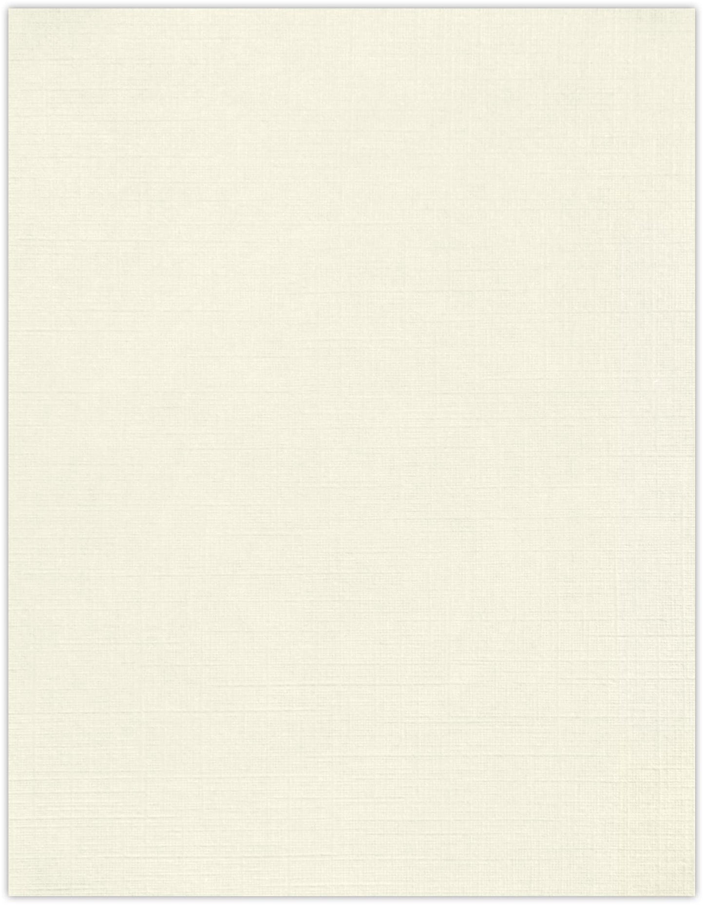 LUXPaper 8.5" x 11" Paper | Letter Size | Natural Linen | 80lb. Text | 250 Qty
