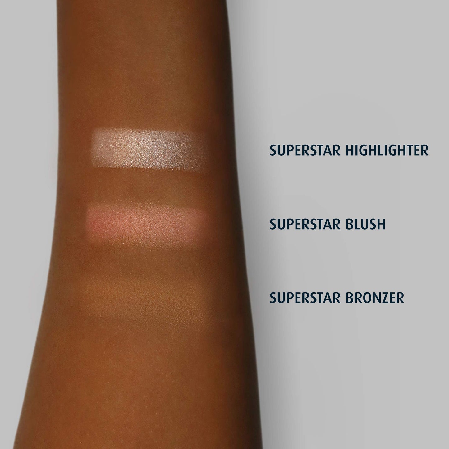 Lune+Aster SuperStar Blush - Universally flattering peachy-pink vegan blush creates a healthy flush of color