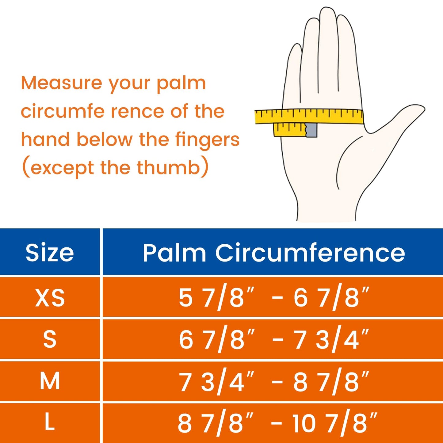 Willcom CMC Joint Thumb Stabilizer Brace for Osteoarthritis, Arthritis Pain Injury Relief Support, Spica Splint for Women and Men(Right Hand, Medium,7 3/4″- 8 7/8″)