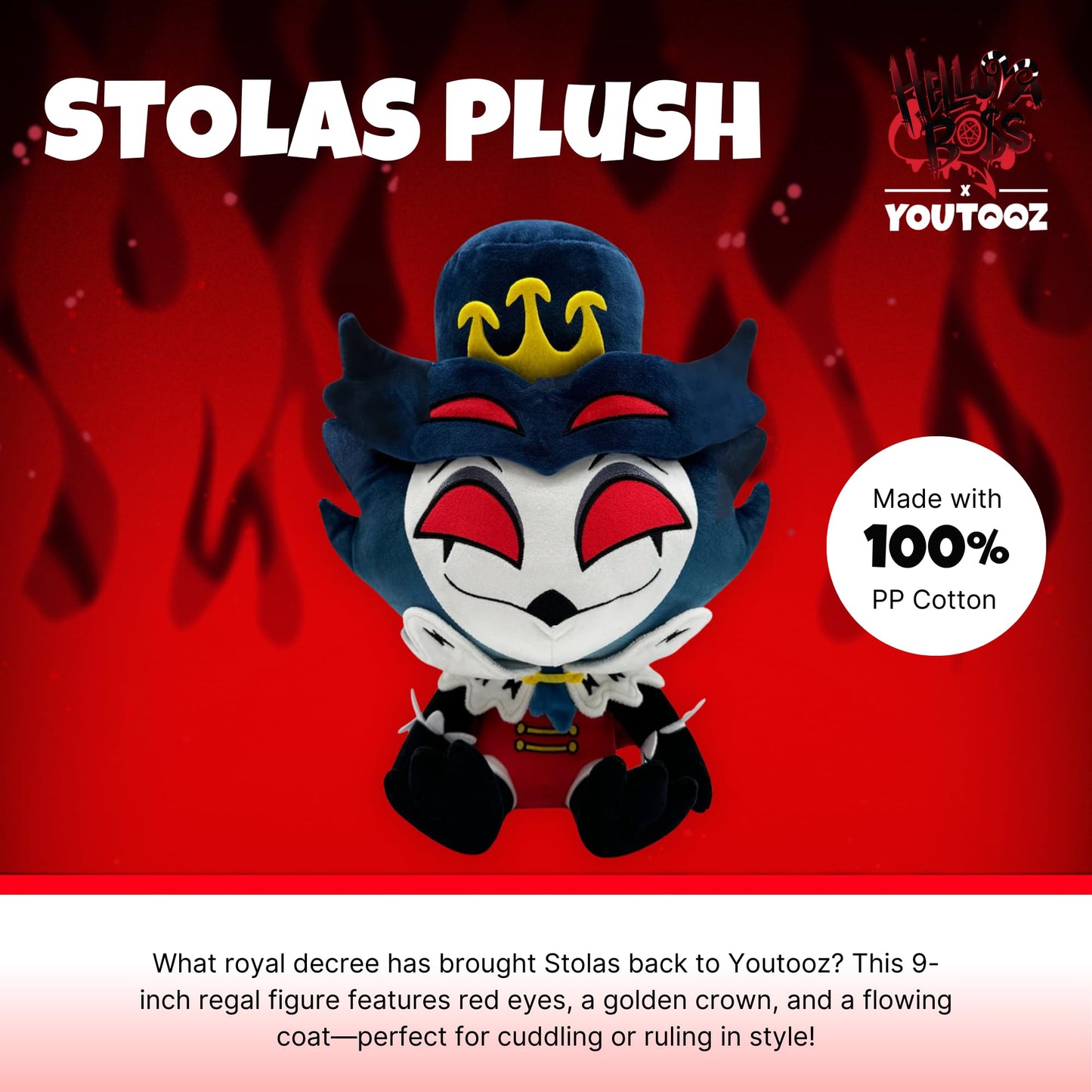 Youtooz - Helluva Boss: Stolas Plush (9IN)
