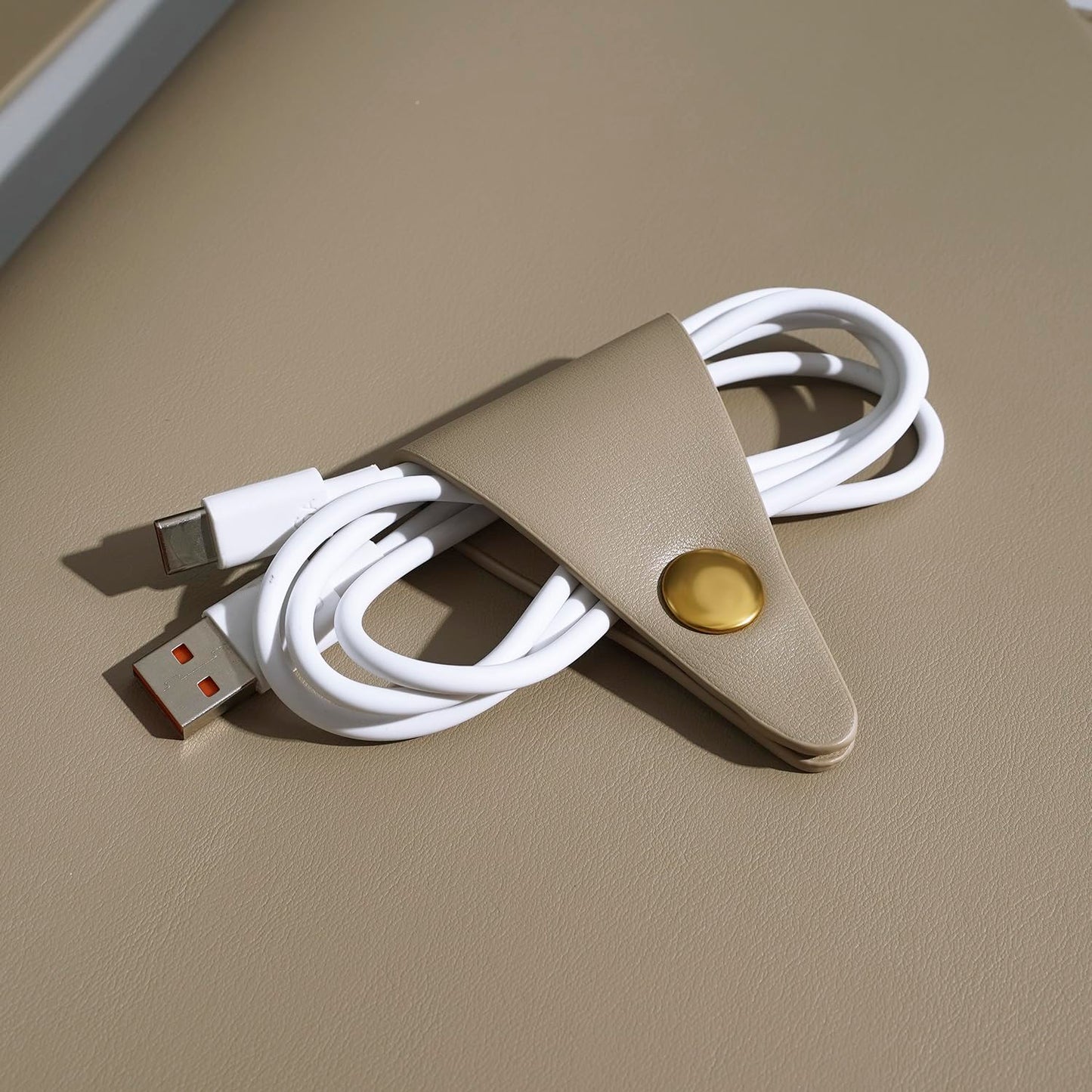 Benfan Laptop Sleeve Compatible with 2024 13inch MacBook Air M3,13 MacBook Pro M2, Surface Pro 3 4 5 6 7, Dell XPS 13 with Small Pouch, Mouse Pad and Cord Holder Color Khaki