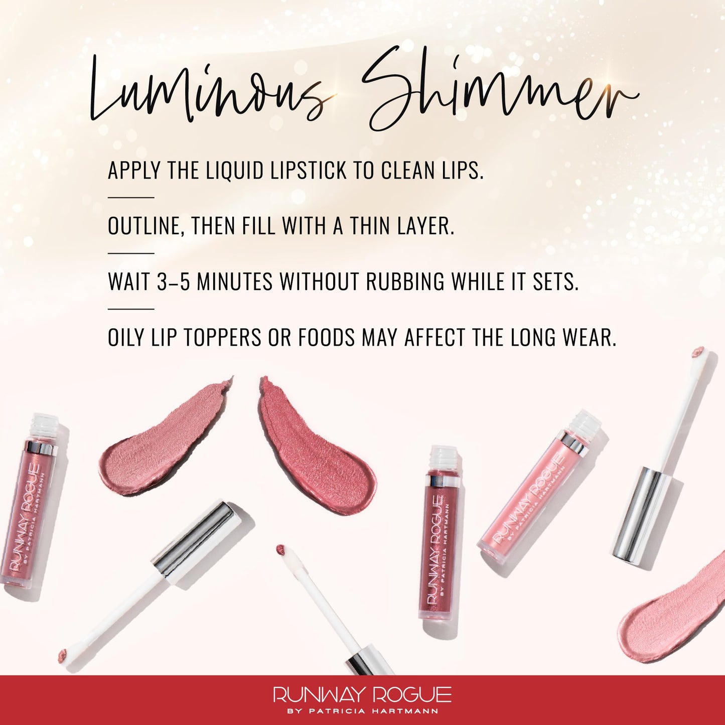 Runway Rogue Try Me x 3 Mini Long Wear Limited Edition Liquid Lipstick Set, Melrose Trio (‘Boss Babe’, ‘Call Back’, ‘Trophy Wife’)