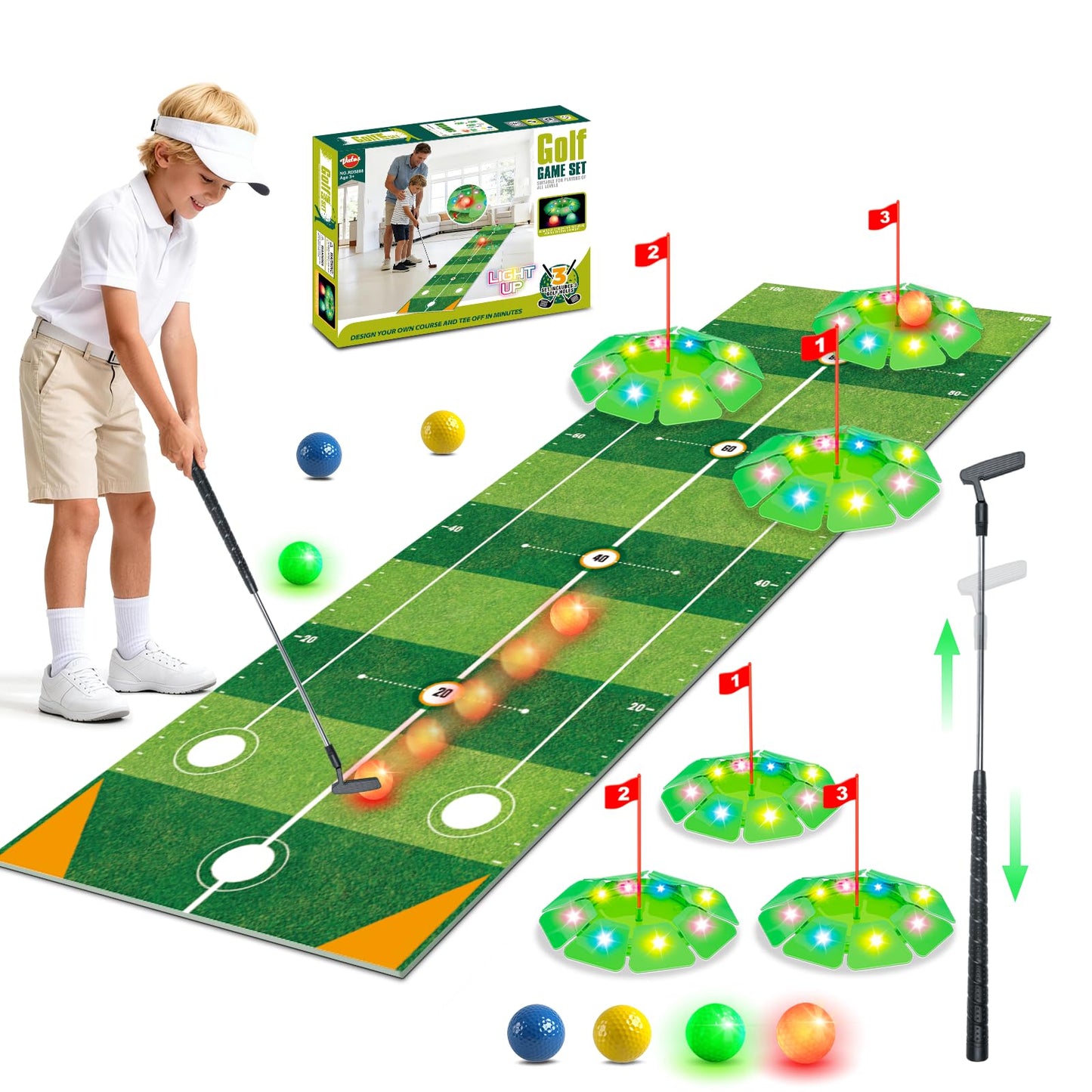VATOS Golf Putting Set for Kids